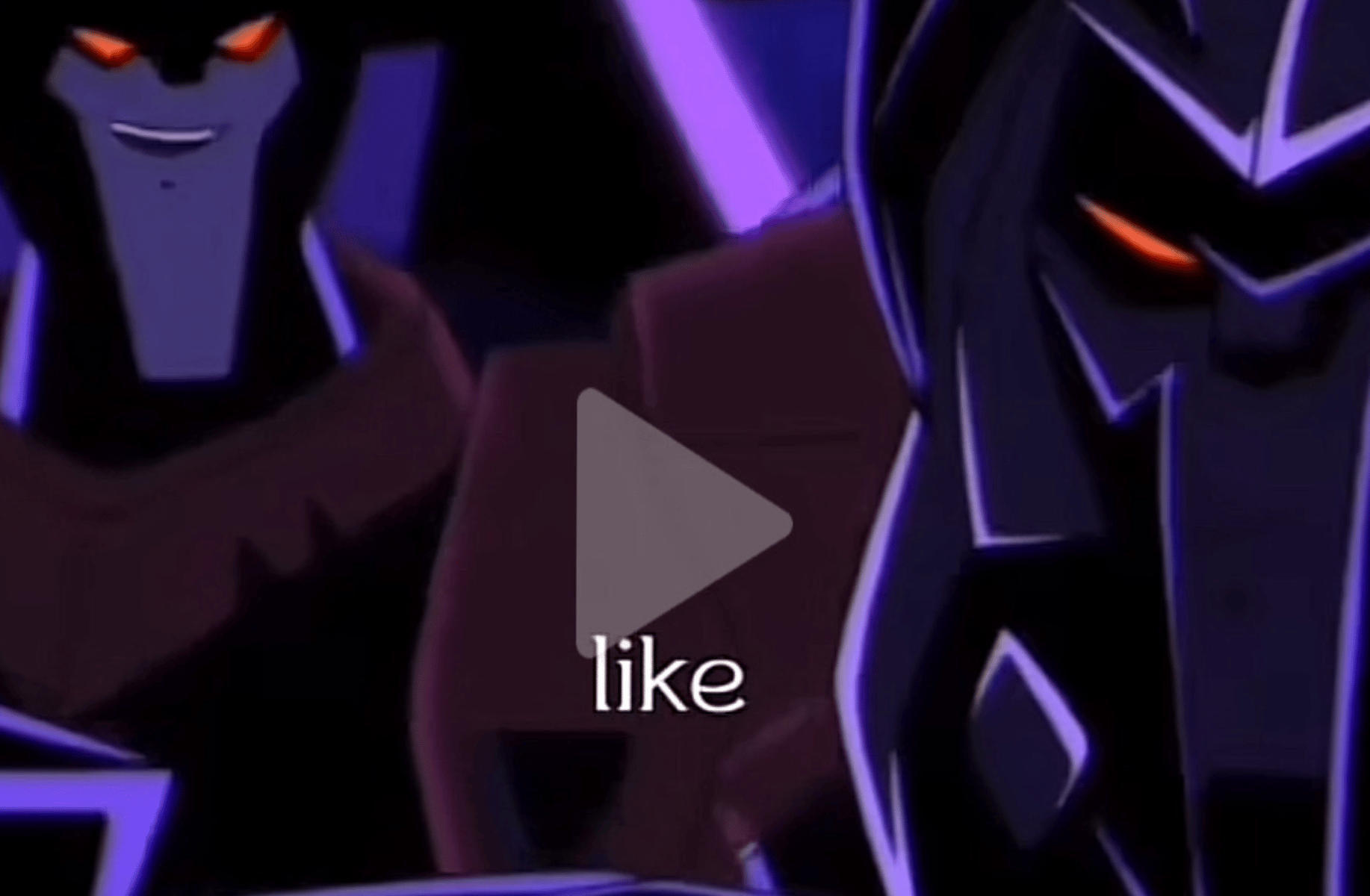 Megatron and starscream