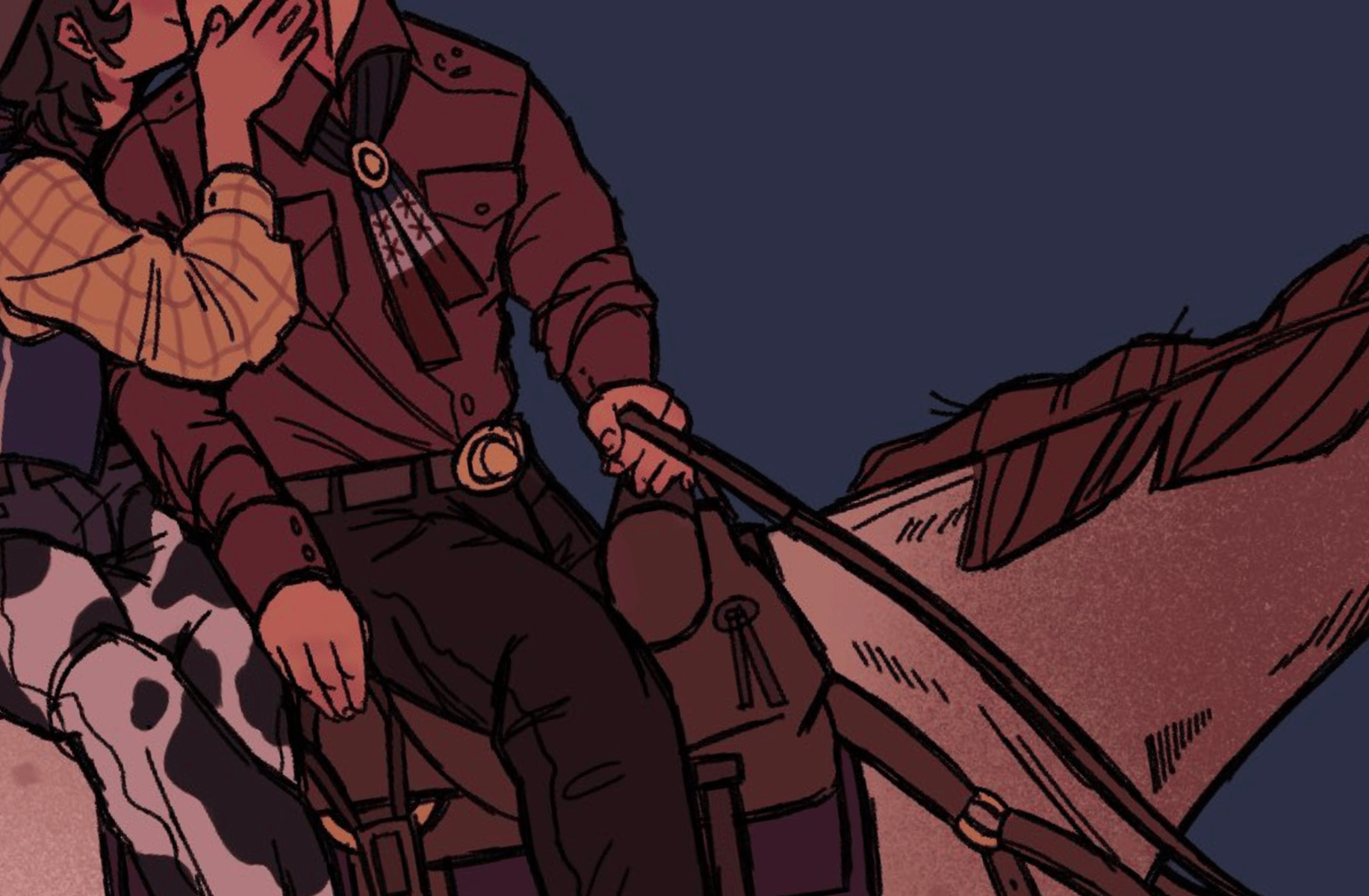 Sam and Alex - cowboy au