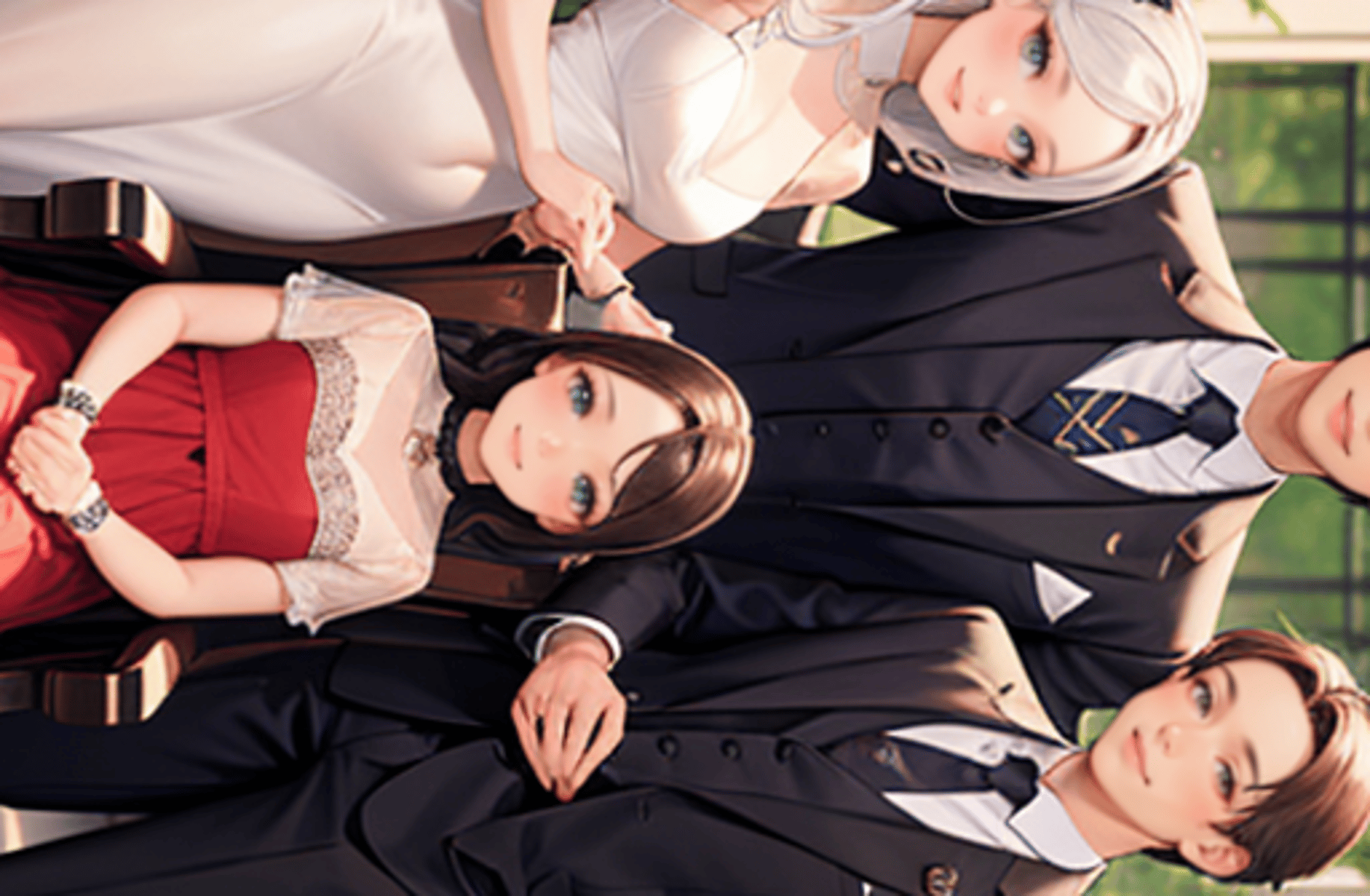 Scarlet, Lhea, and Bruno