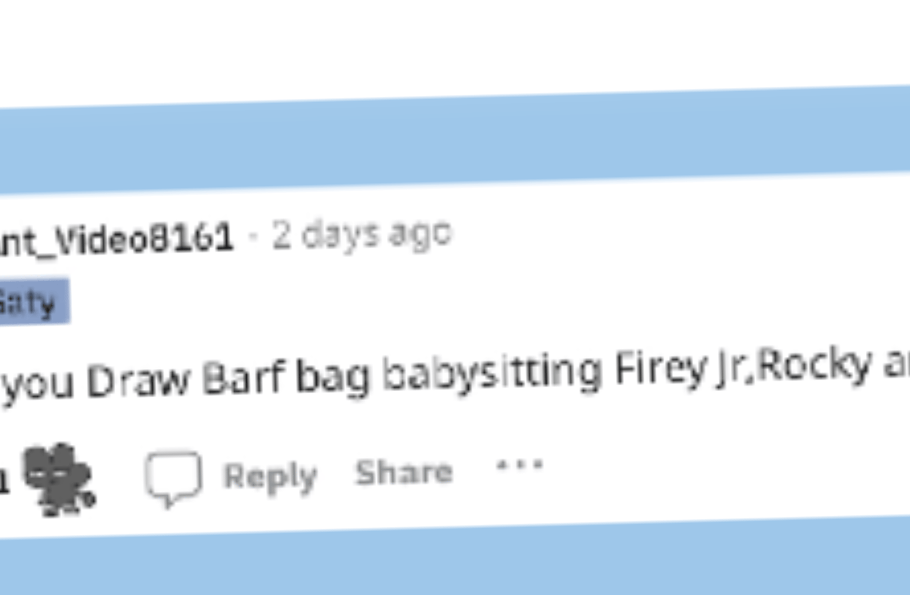 Barf bag your babe babysi