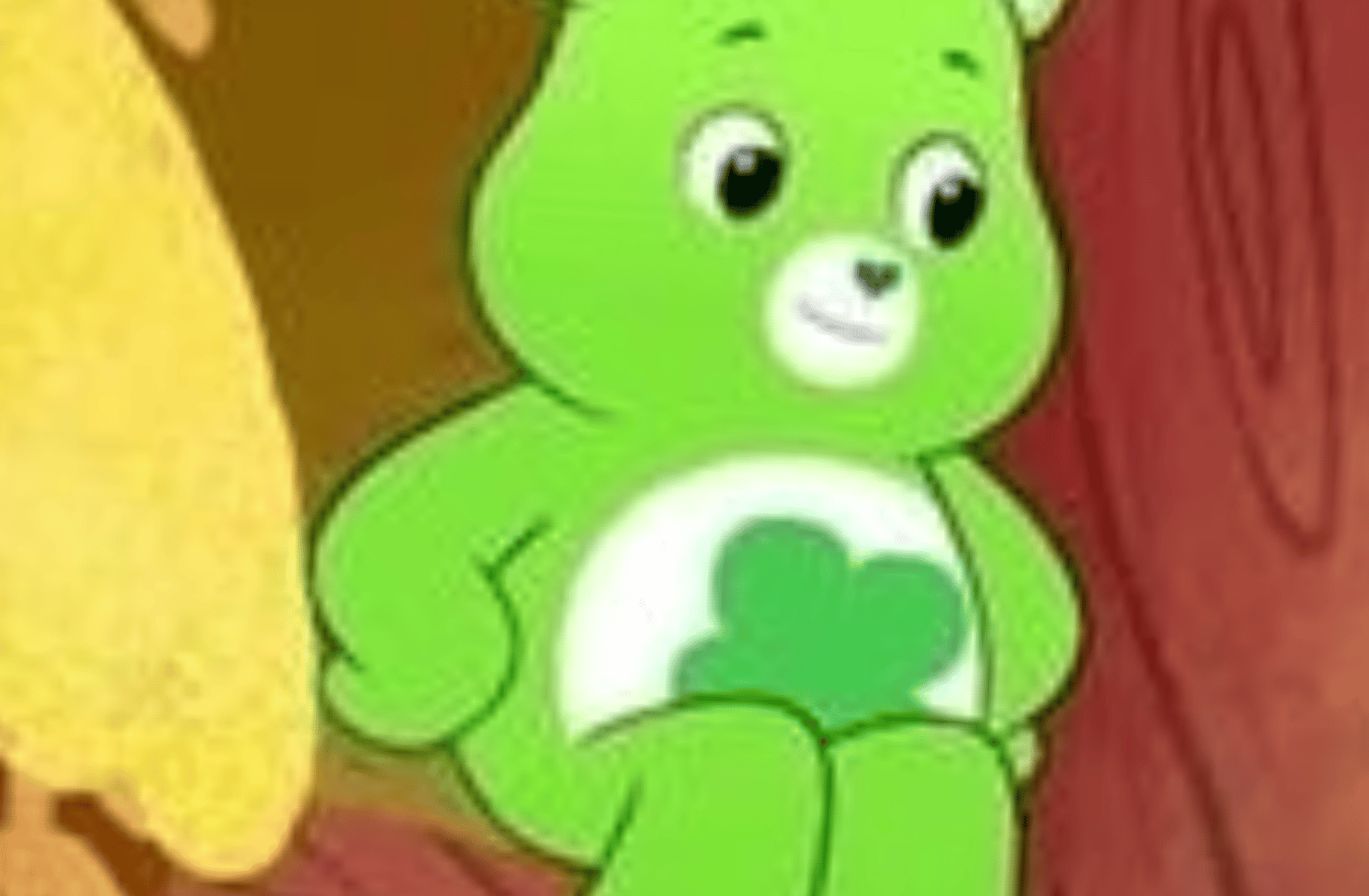 Drunk good luck bear