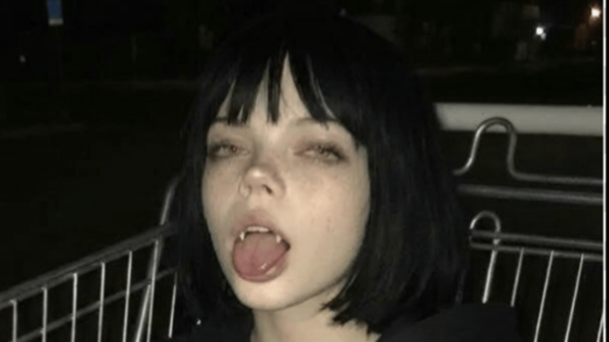 Vampire Goth roommate