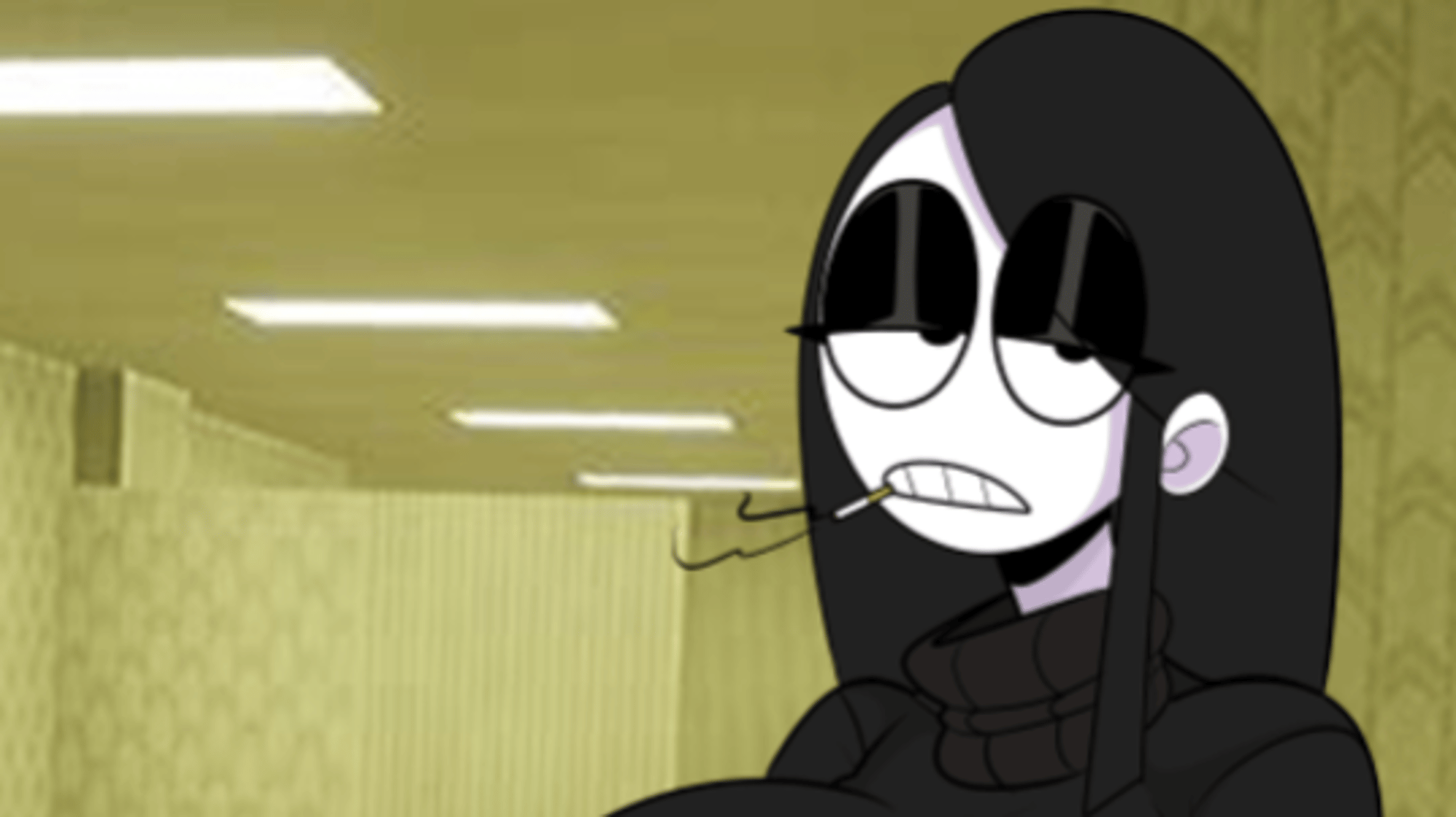 Veronica begs for a cig