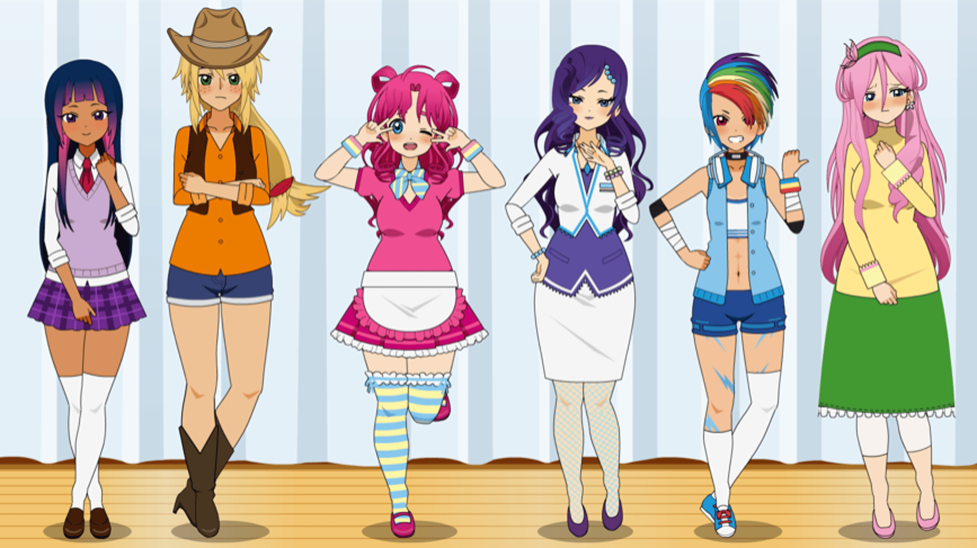 Mane six