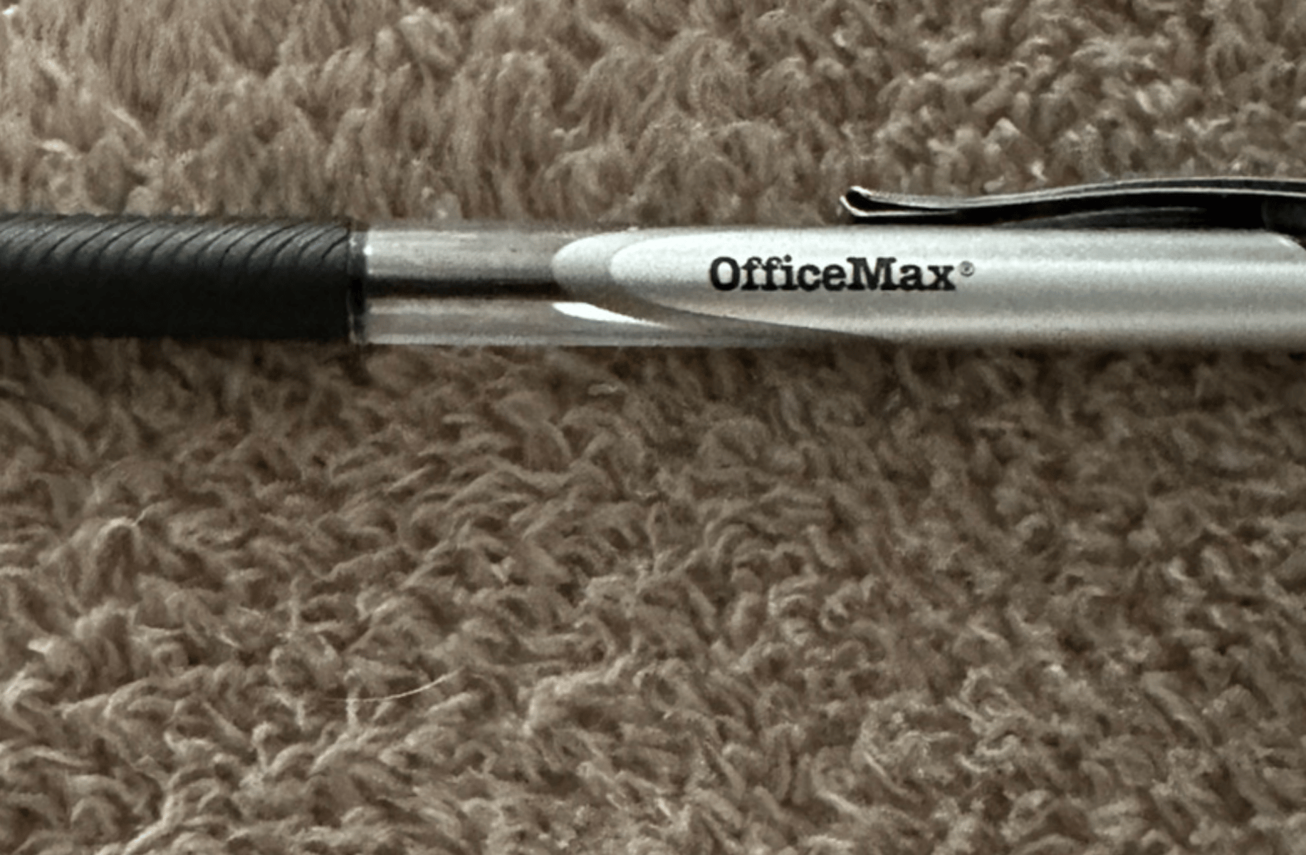 An OfficeMax Pen