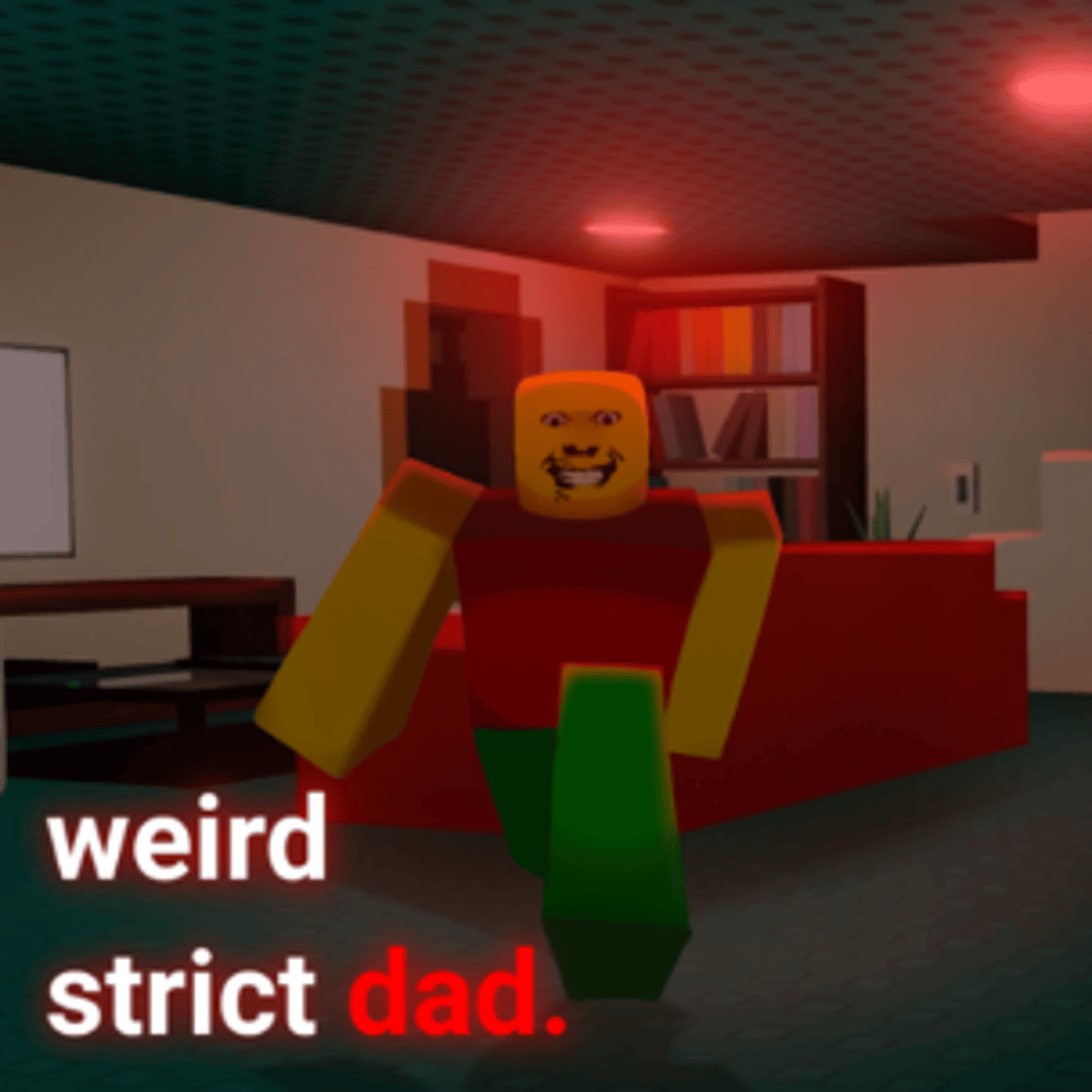 wierd strict dad (roblox)