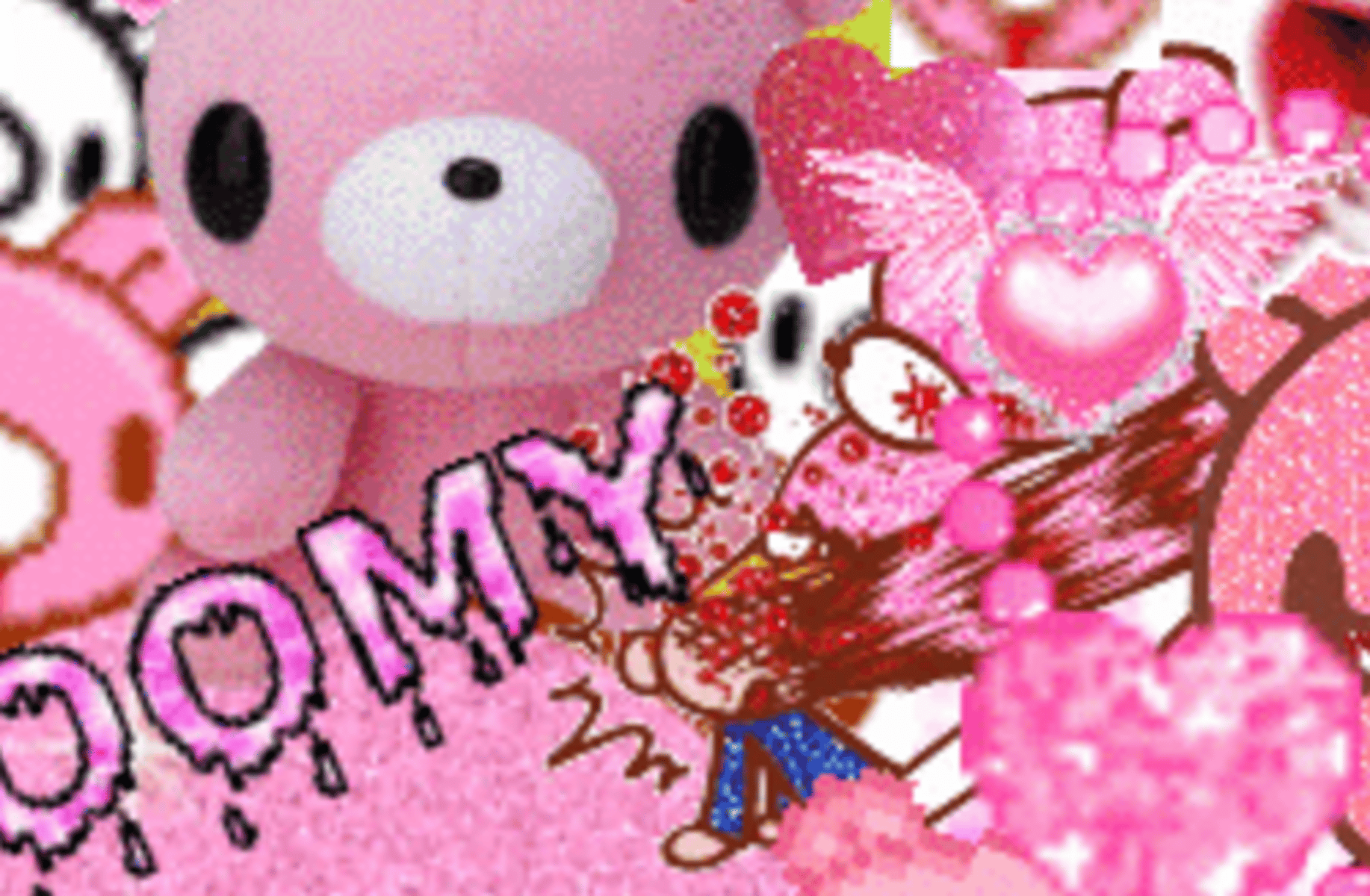 Human gloomy bear