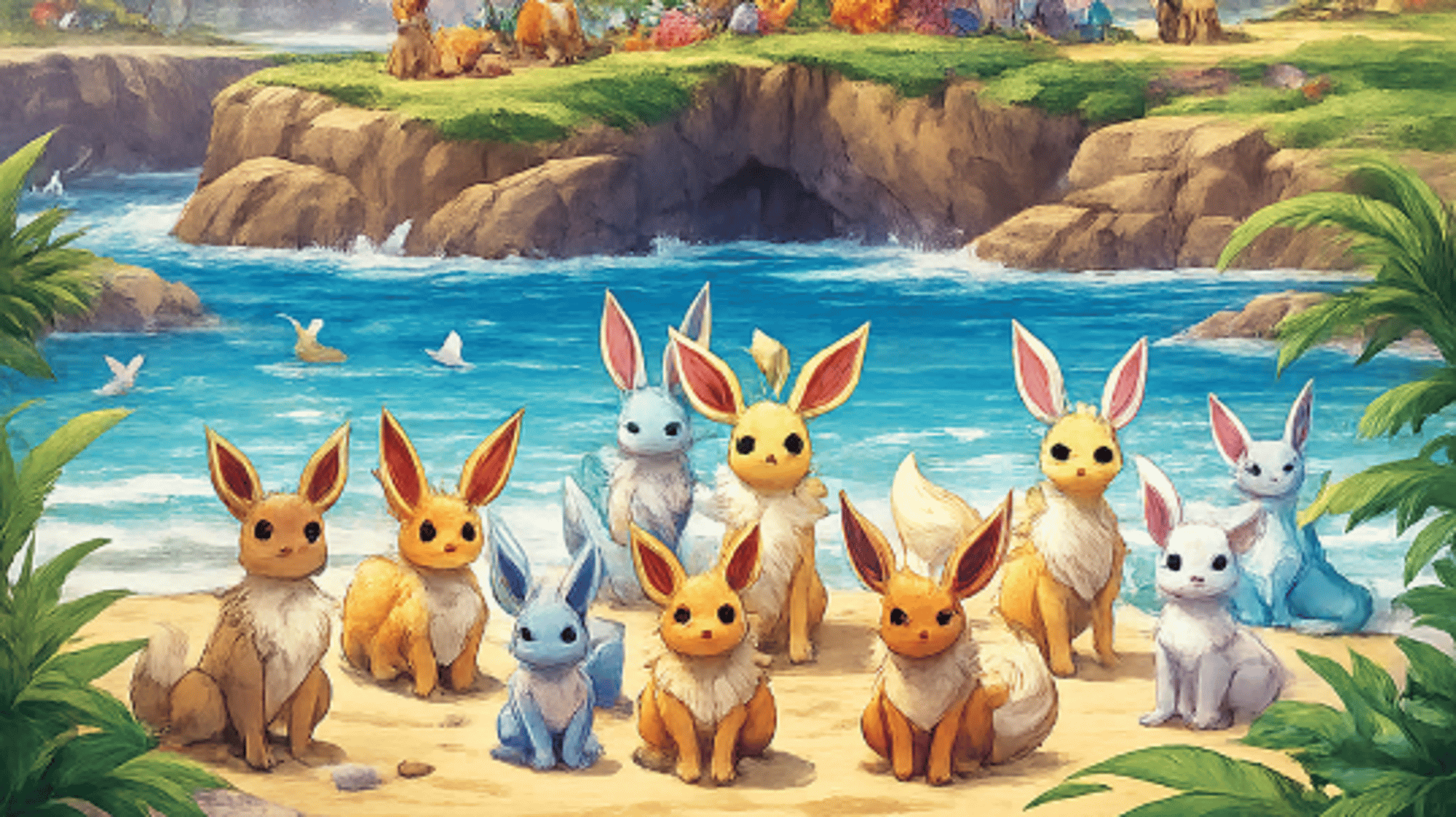 Eeveelution island