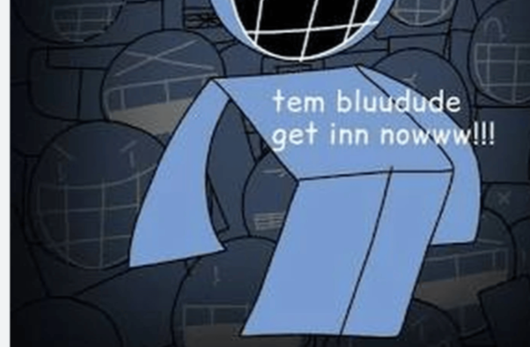 Blue dude