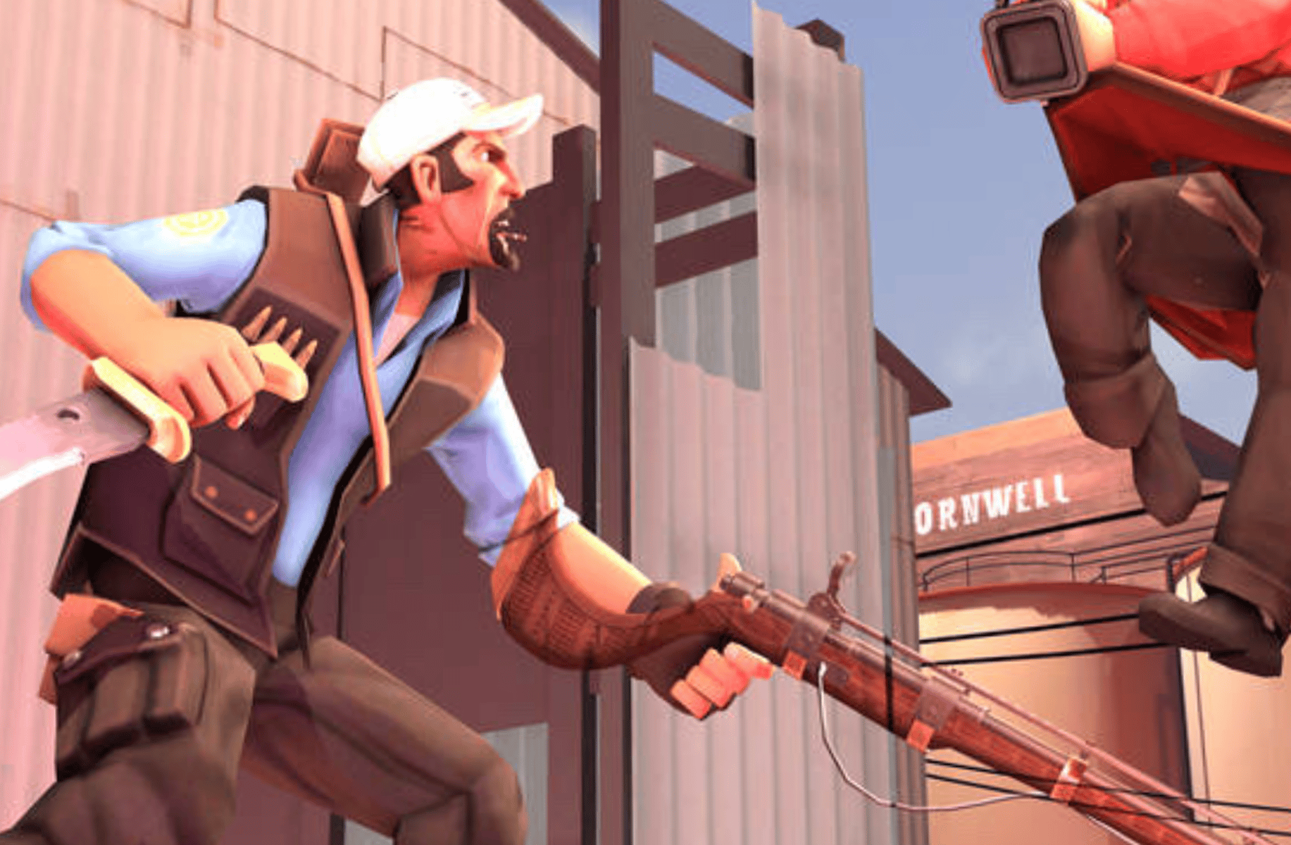 Soldier and sniper (TF2)