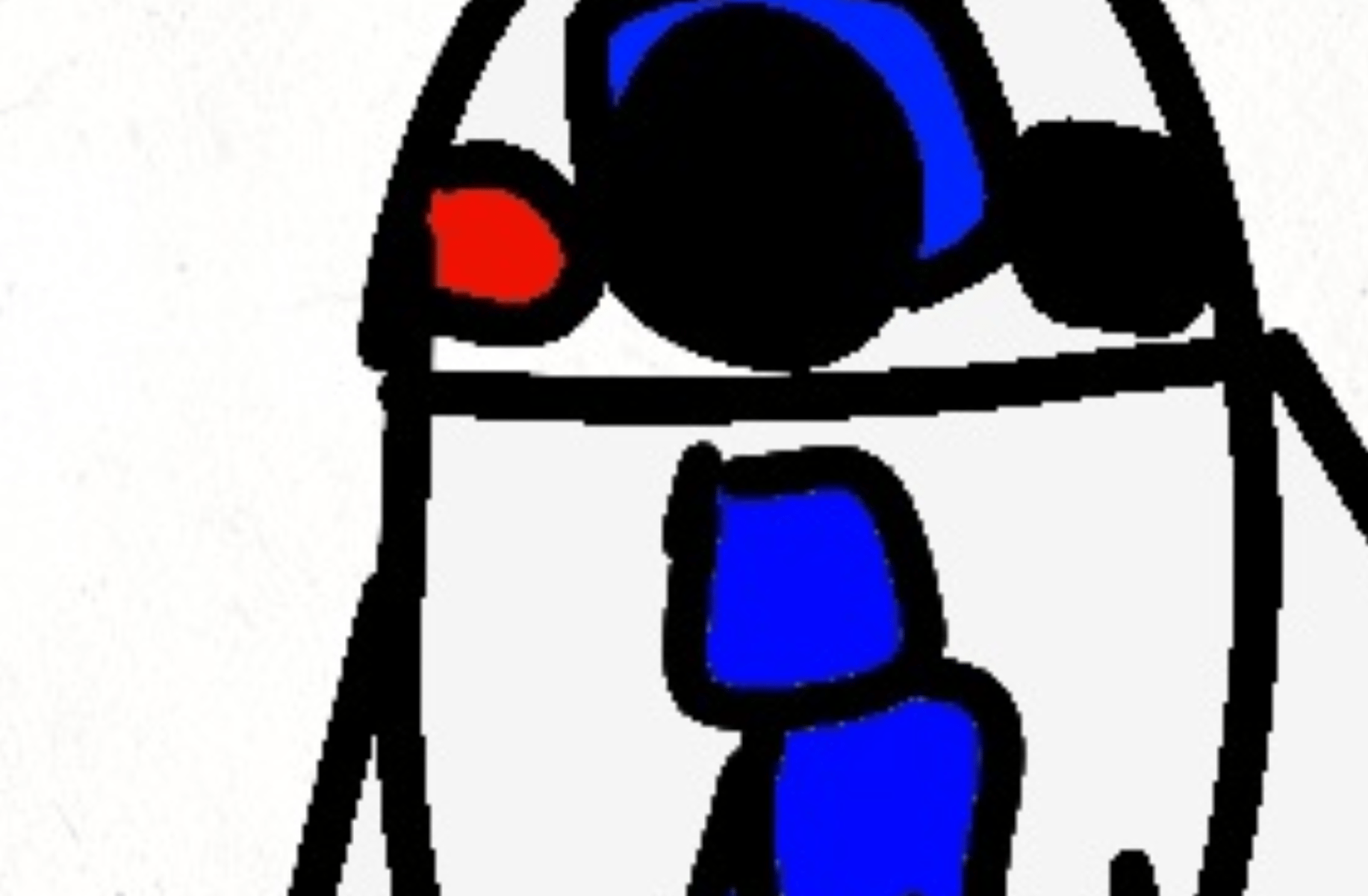 Drawing R2-D2 (Star wars)