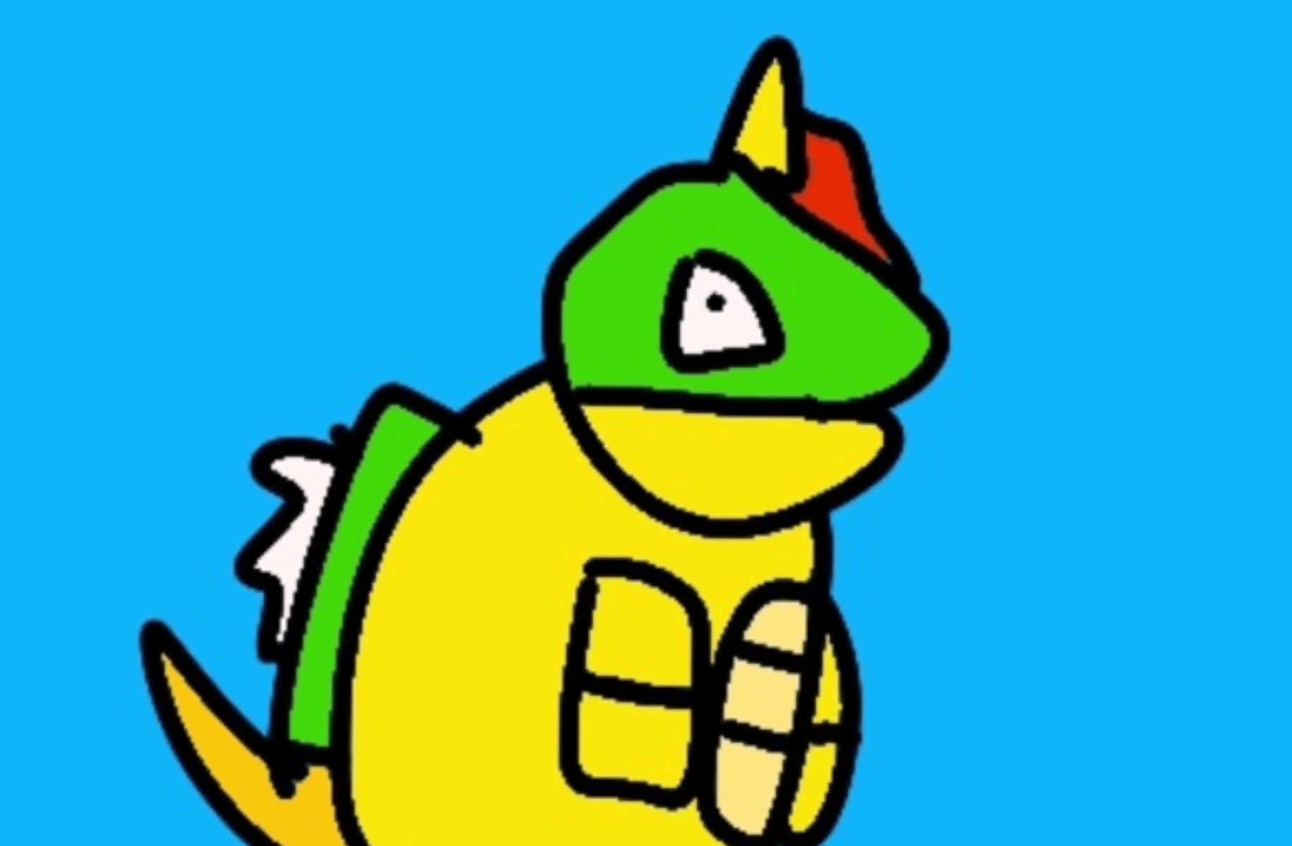 Drawing Bowser (mario)
