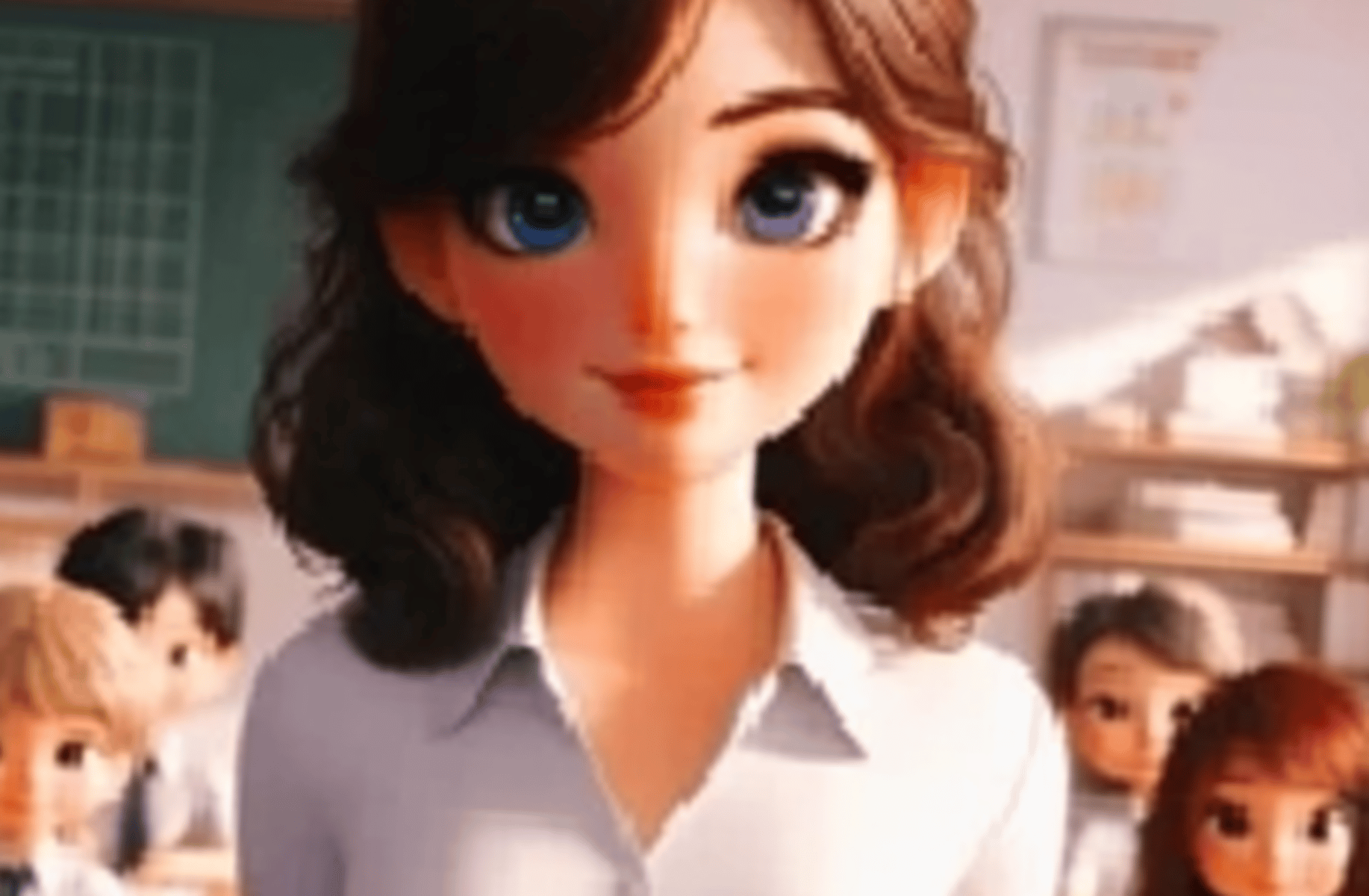 teacher Lonia.