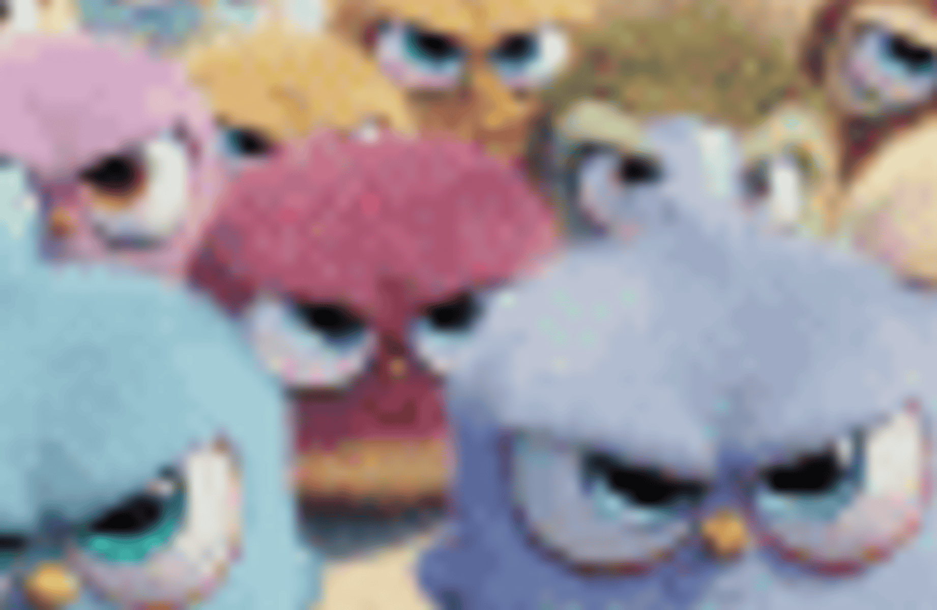 The cute birdyys