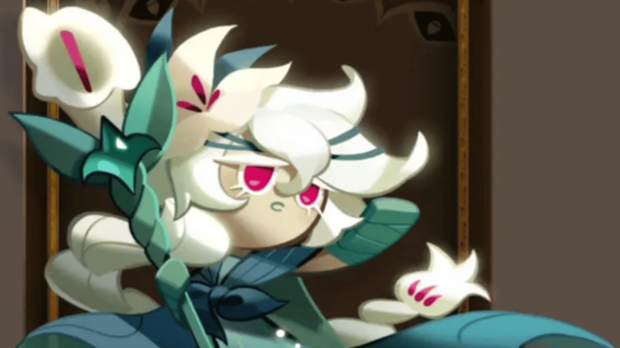 White lily cookie