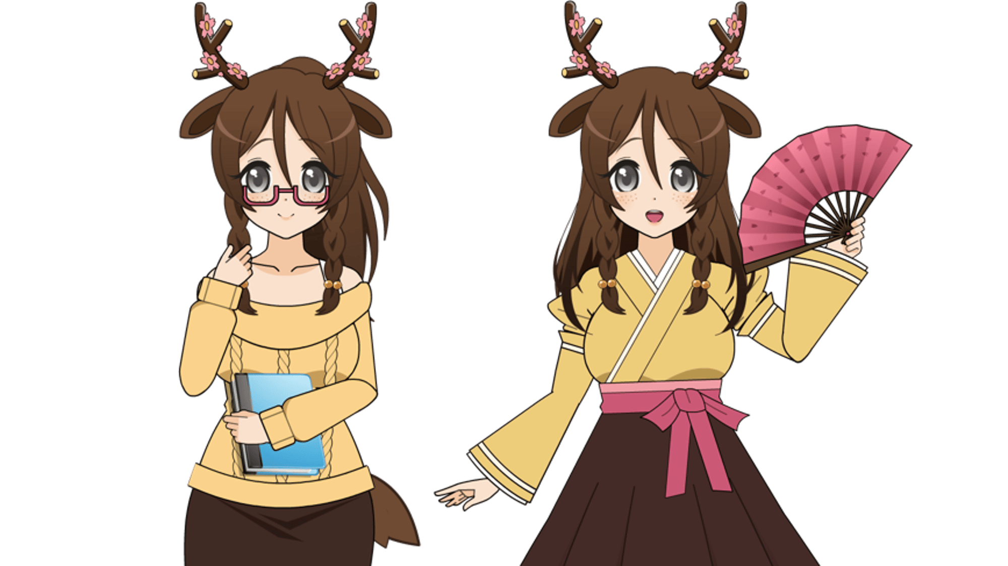 Sawsbuck Gijinka