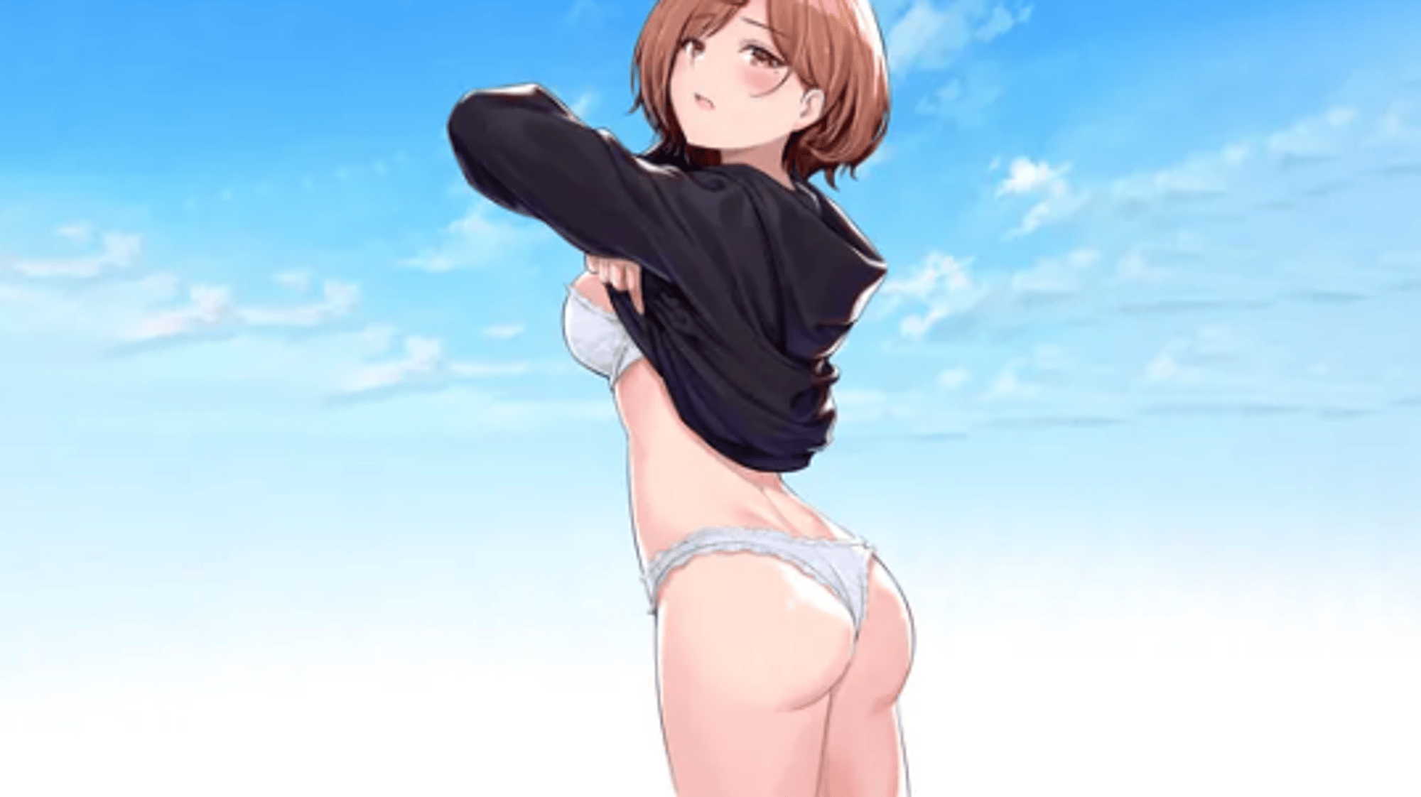Your crush on a beach