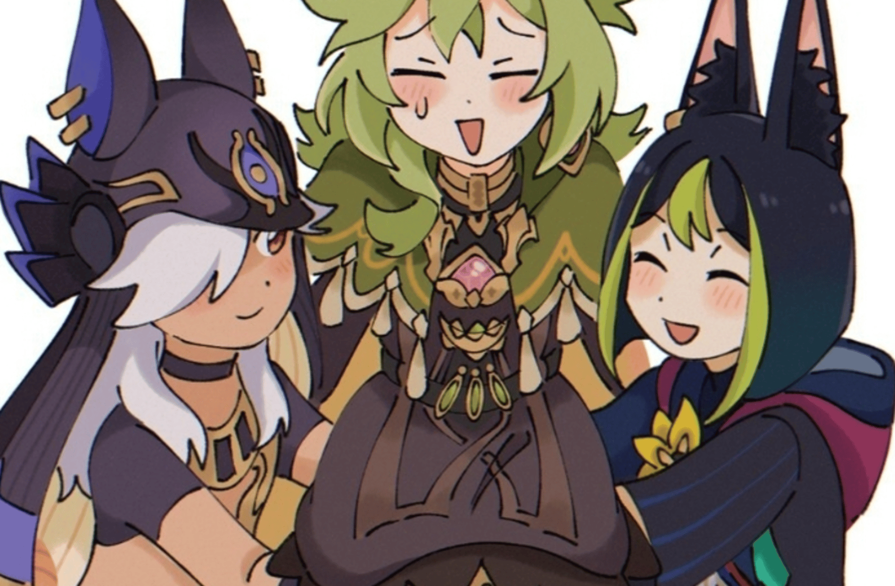 Cyno, Collei and tighnari