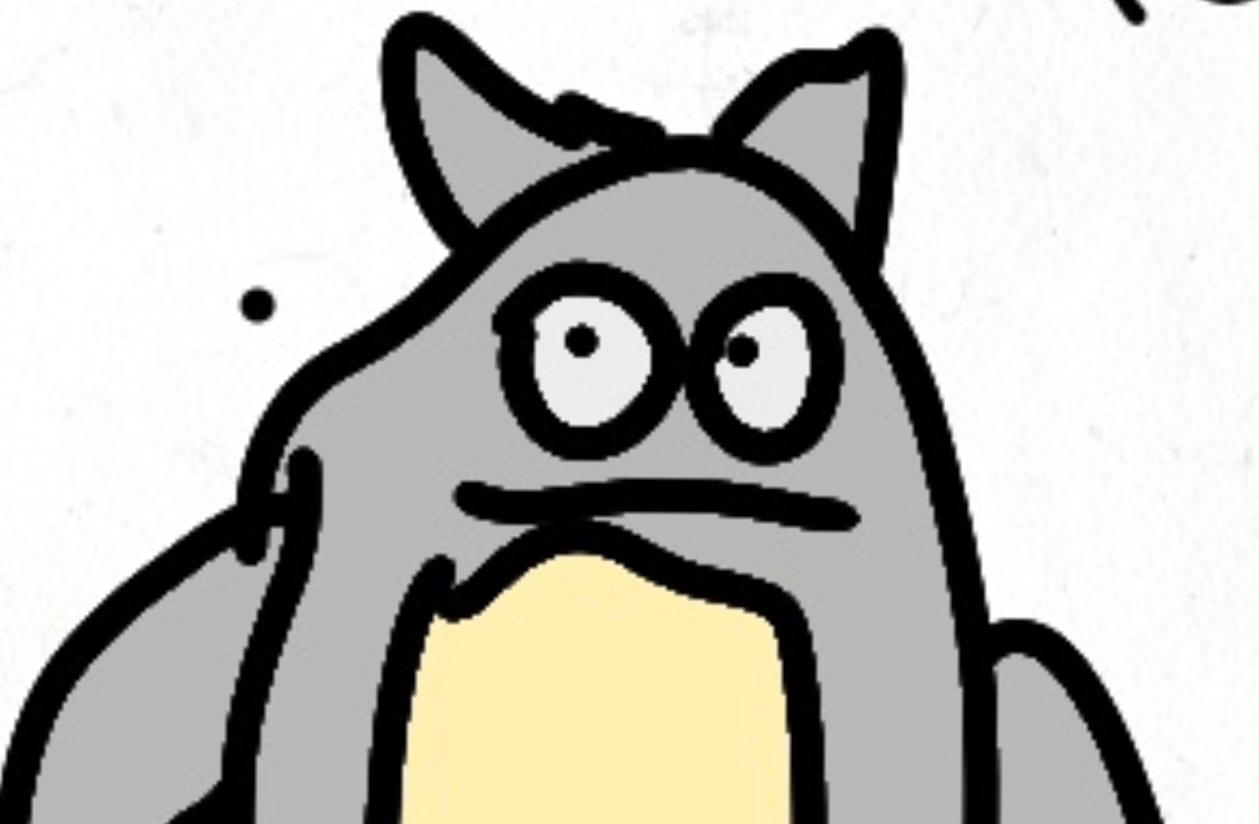 Drawing totoro
