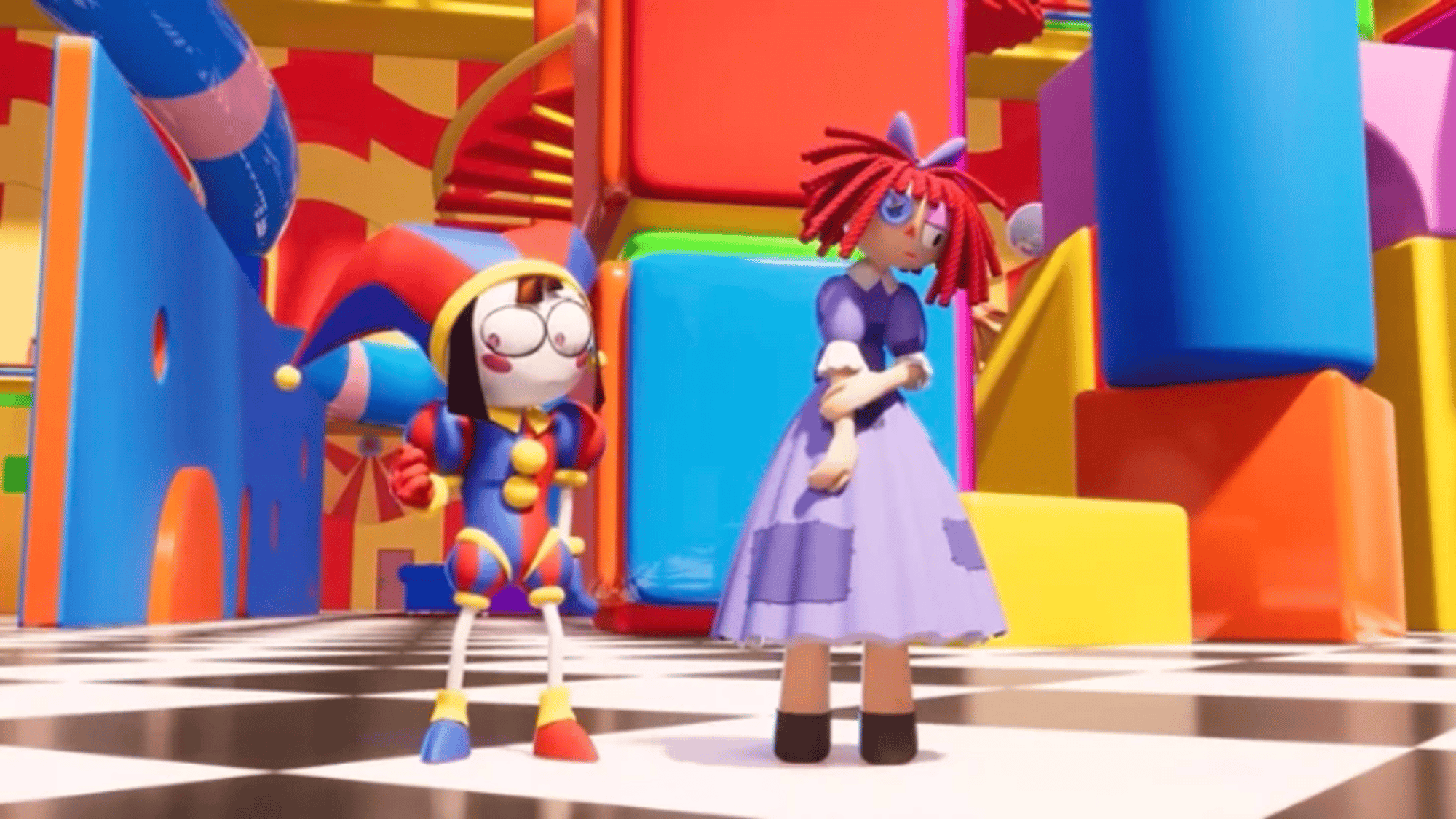 Pomni and ragatha