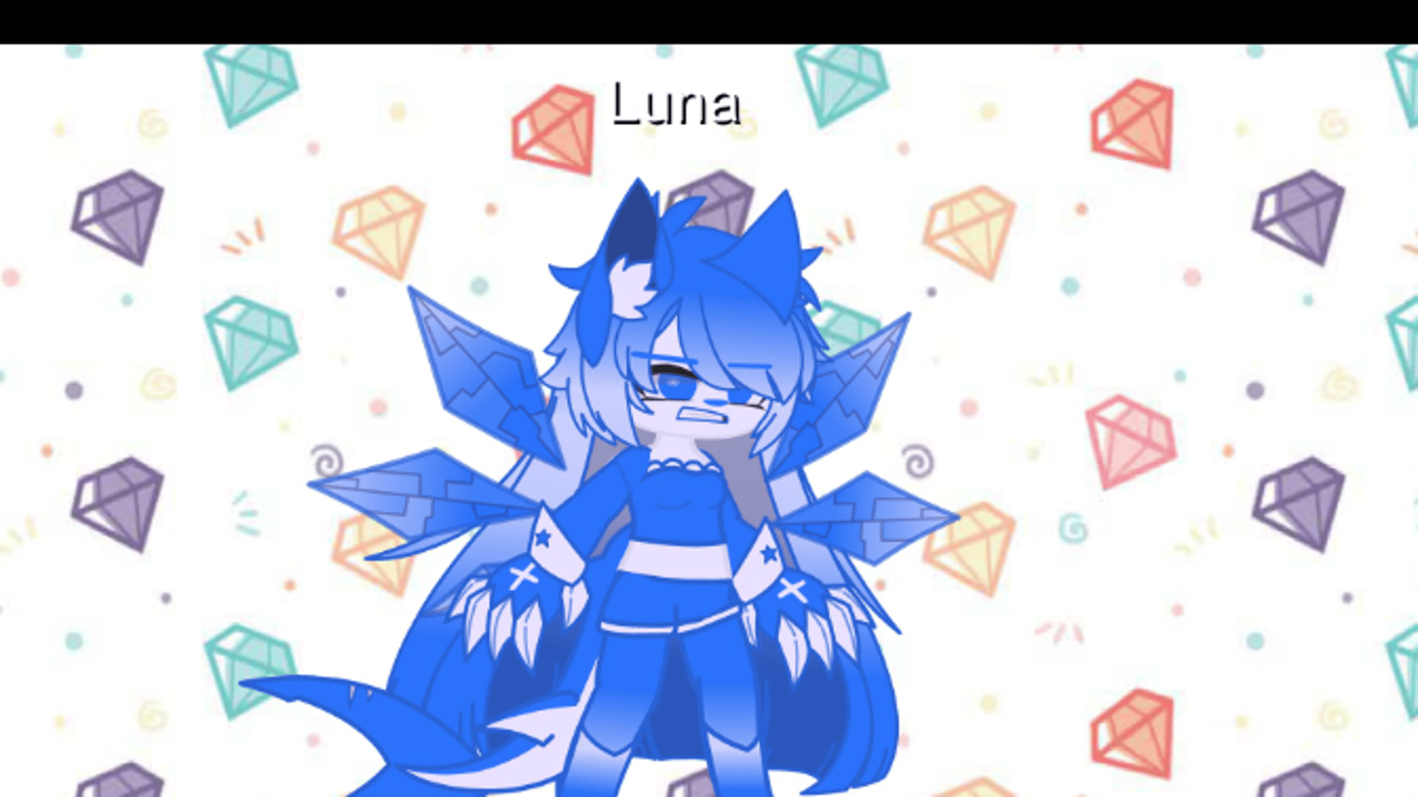 In Luna's stomach
