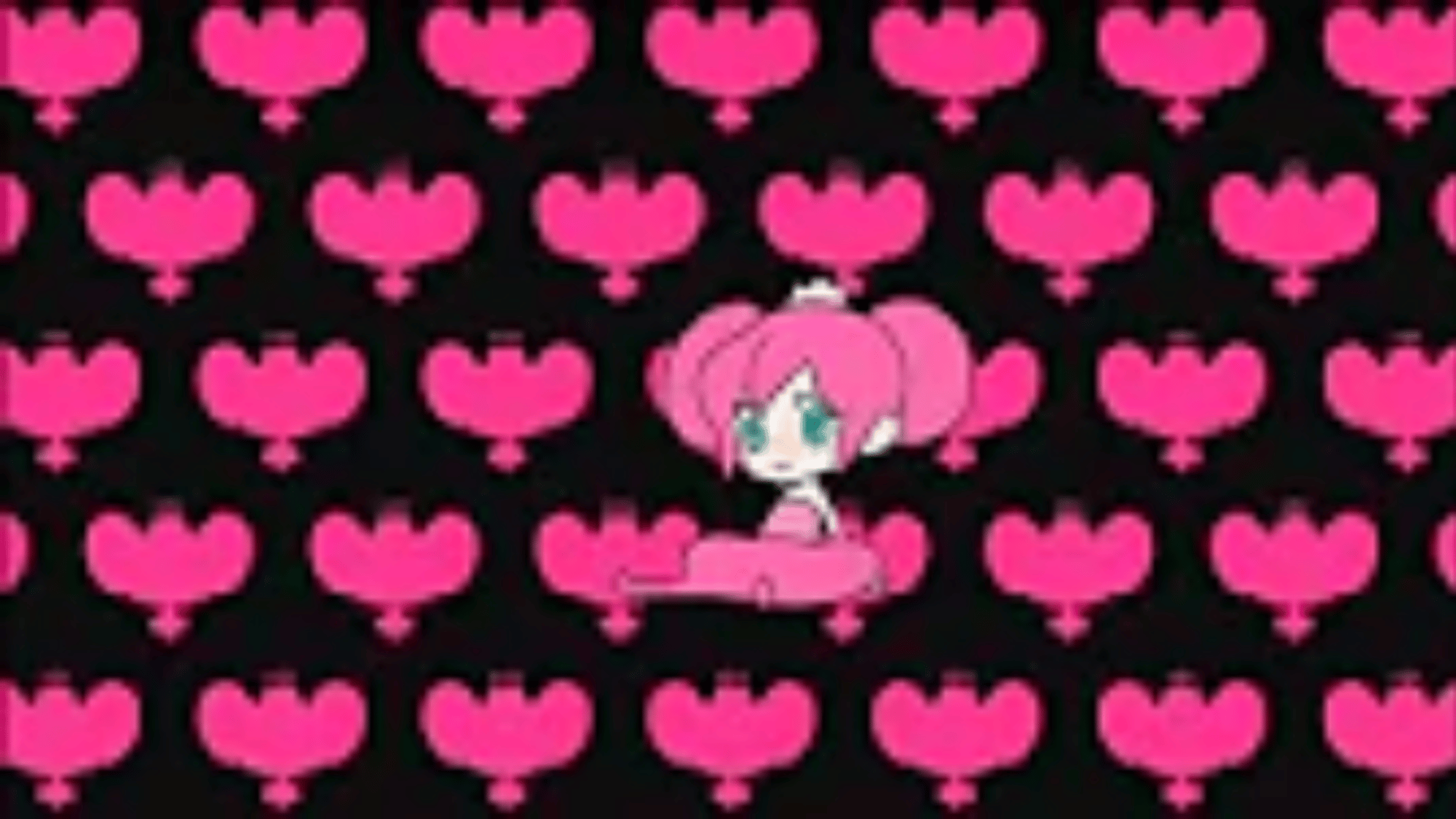Kors K Pink Hair girl