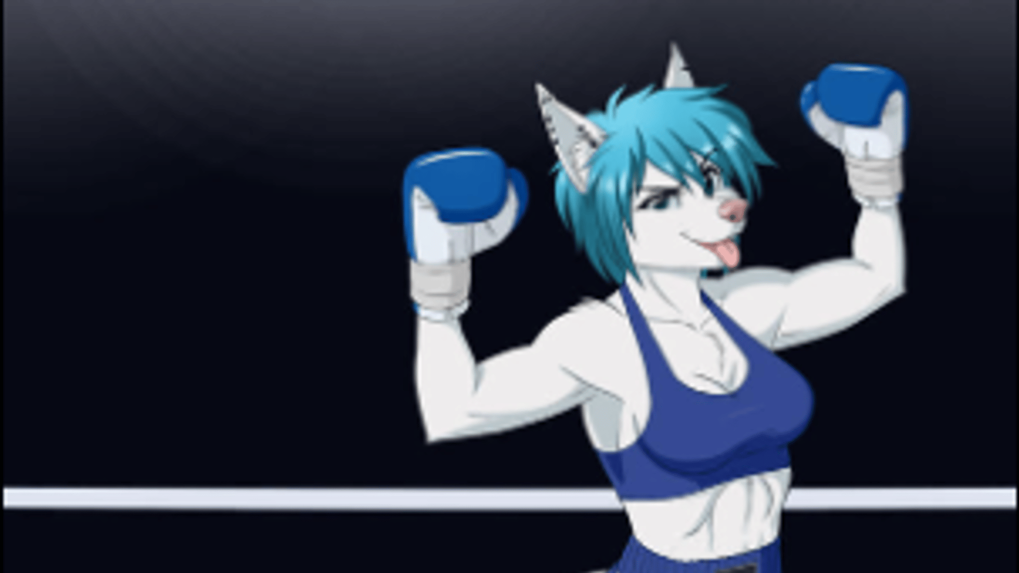 Emily the furry boxer