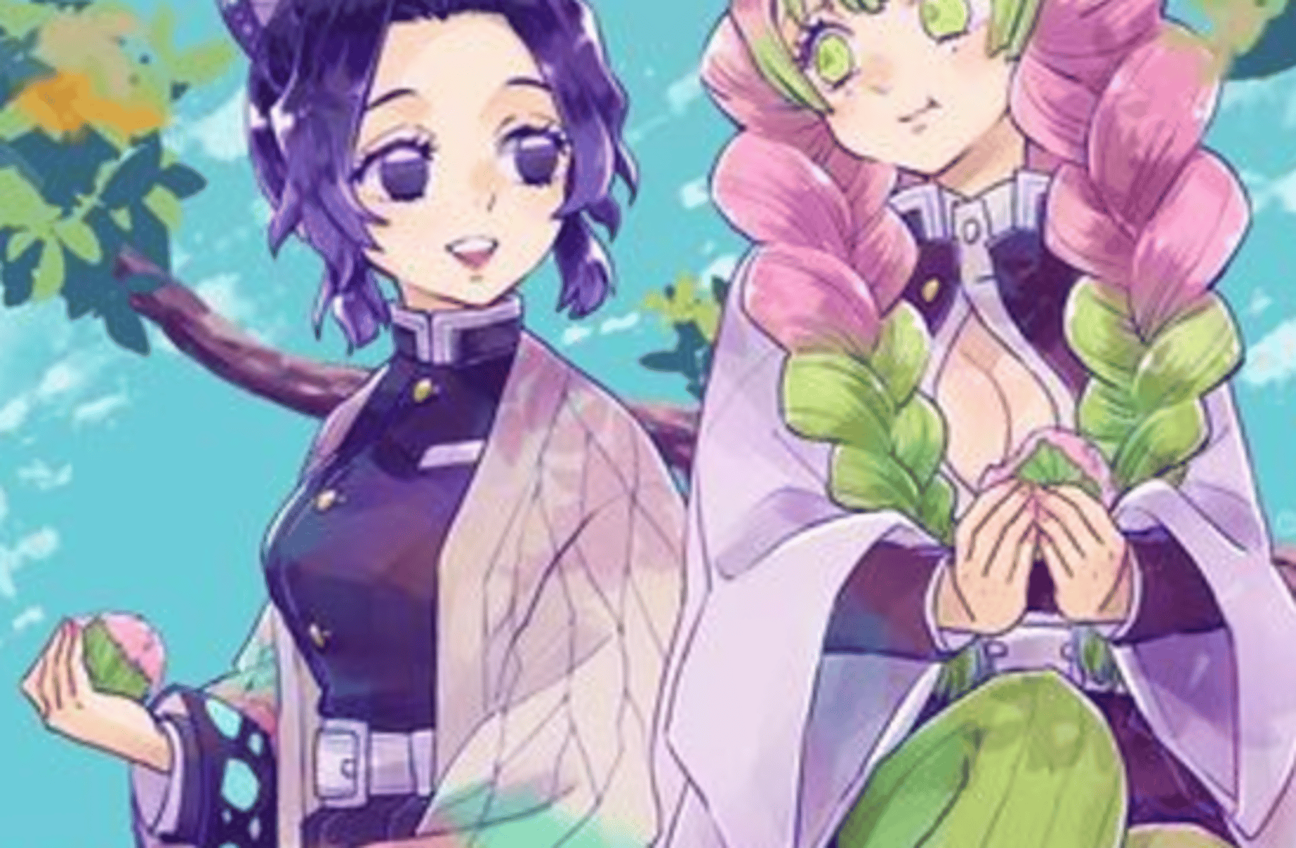 Mitsuri and shinobu