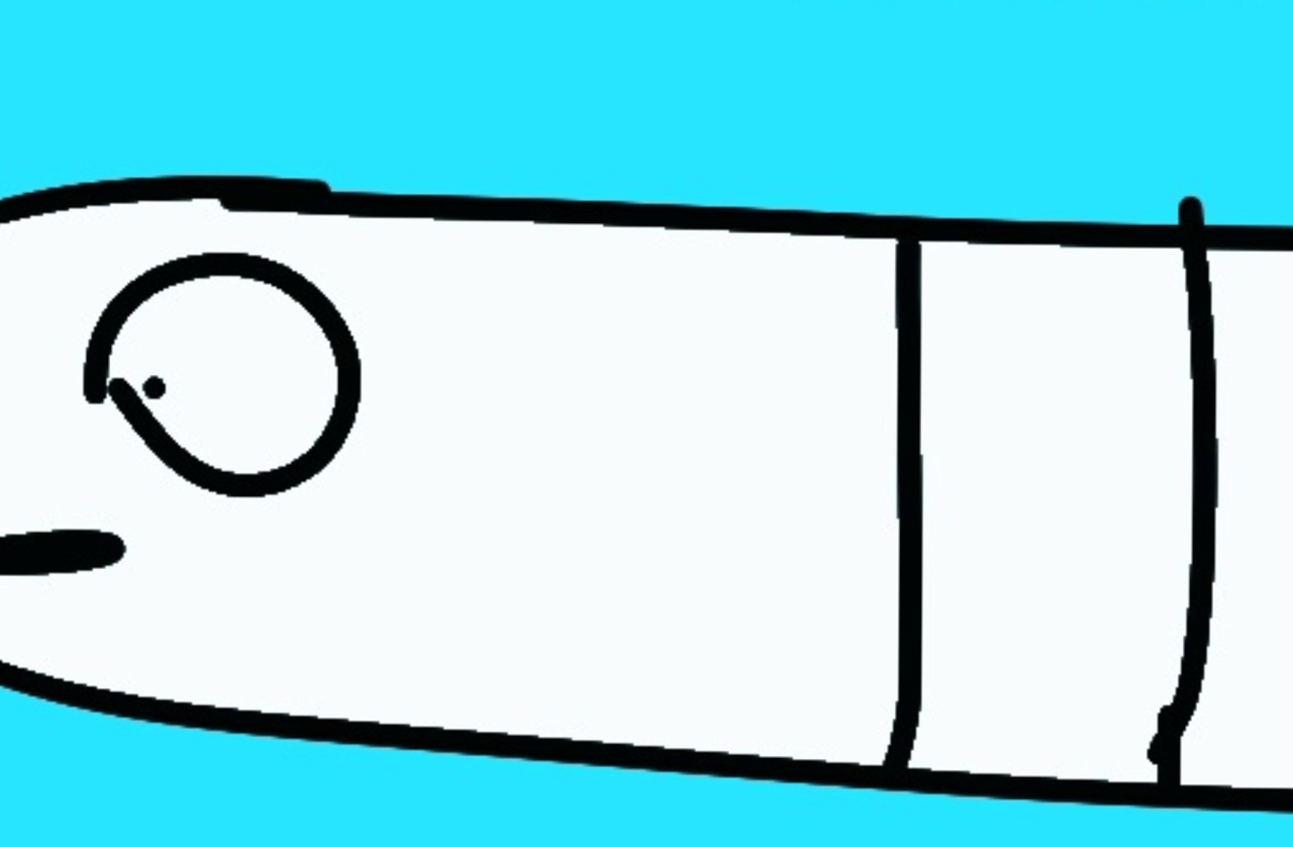 Drawing alaskan bull worm