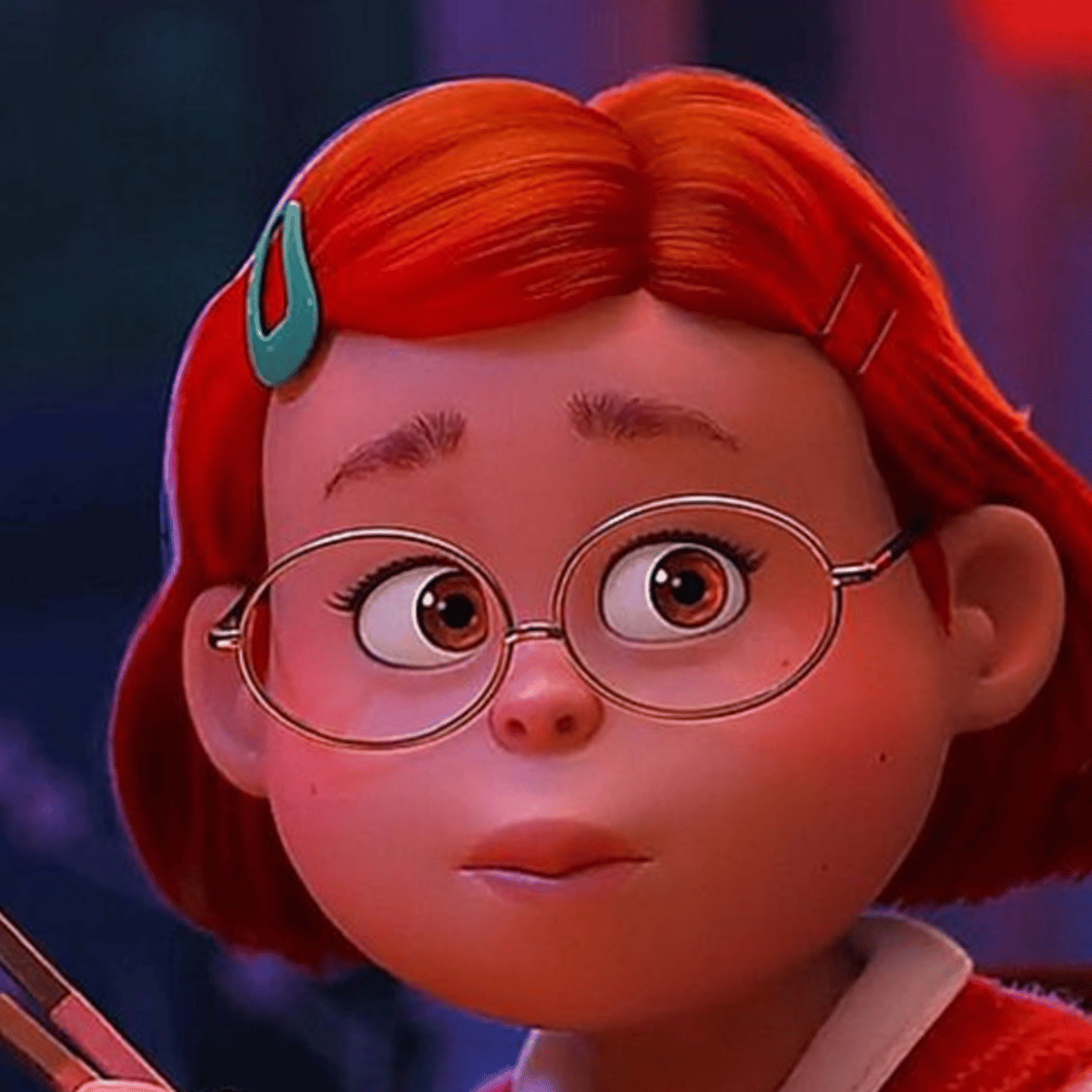 Meilin Lee(turning red)