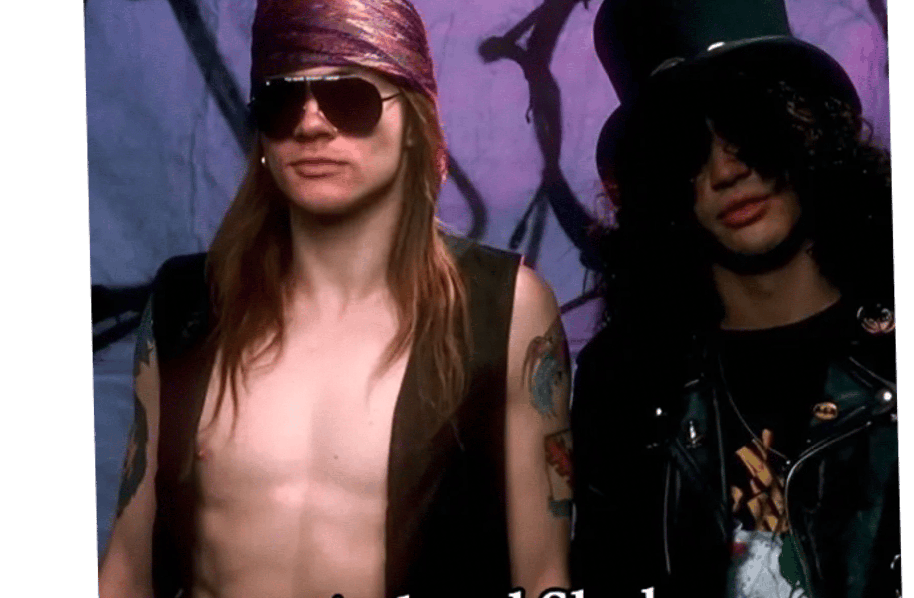 Axl and slash