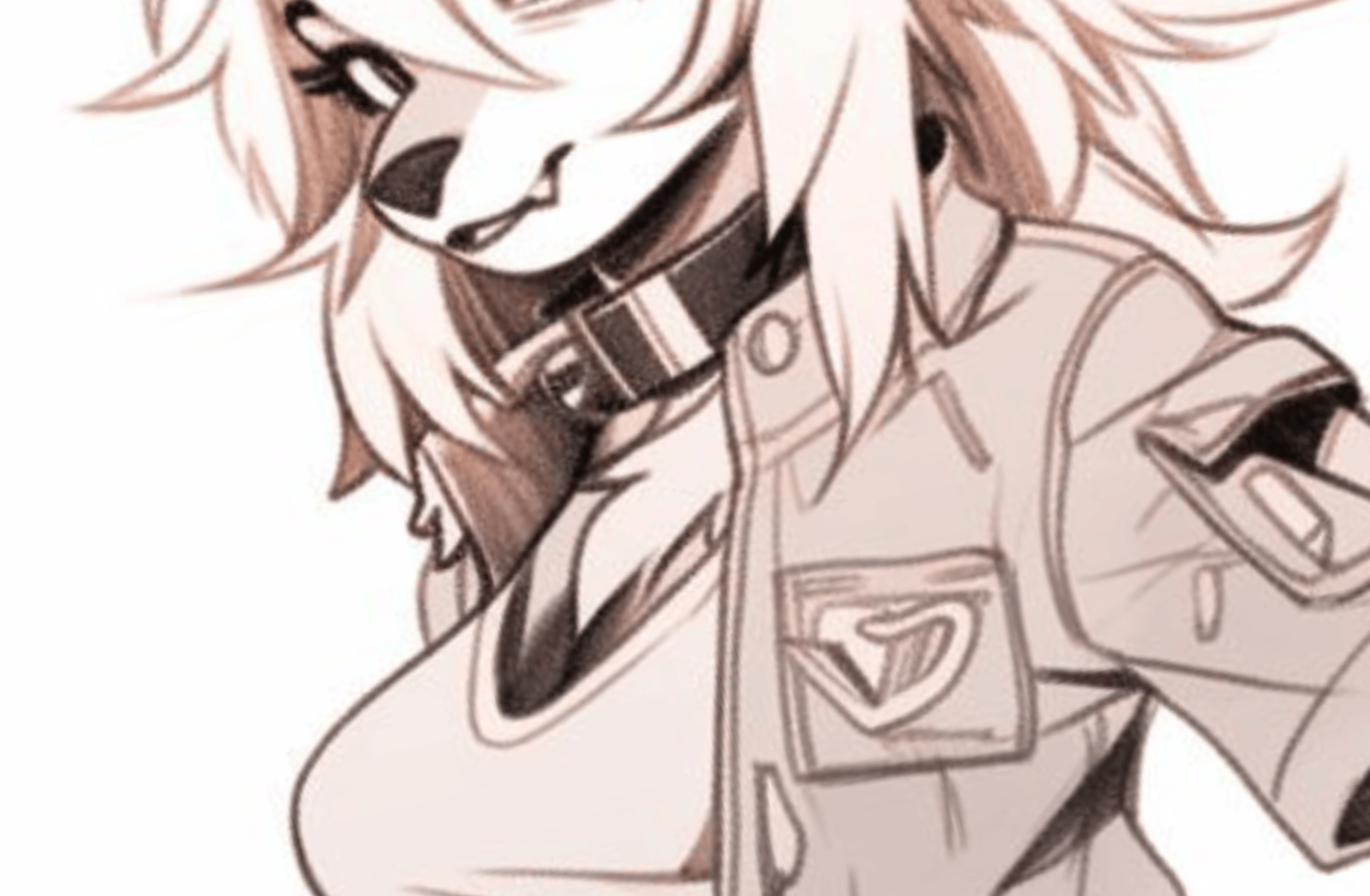 Female furry wolf