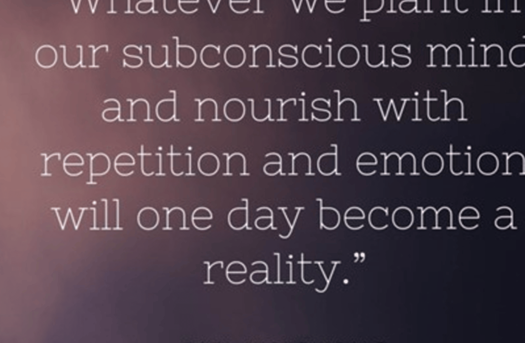 Reprogramming Mind