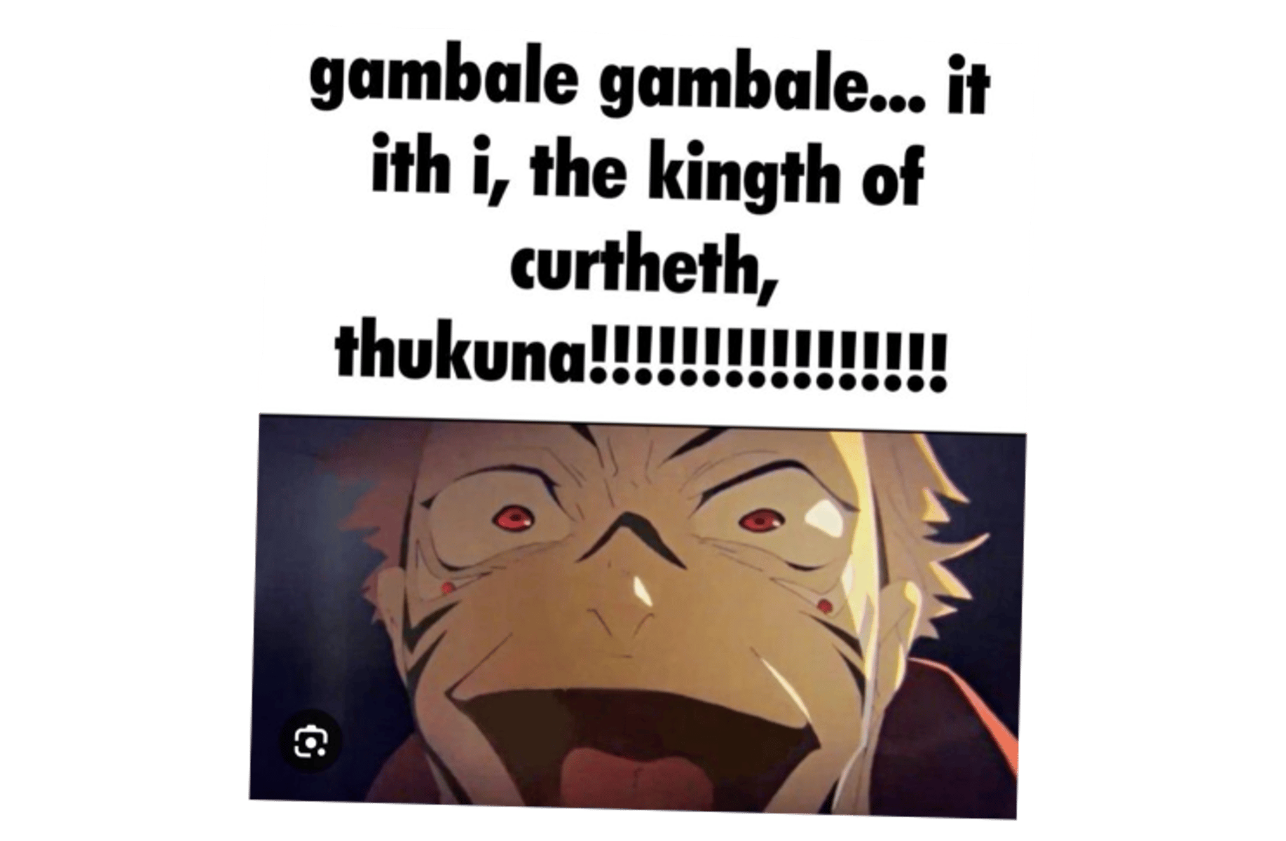 Thukuna, king of curtheth