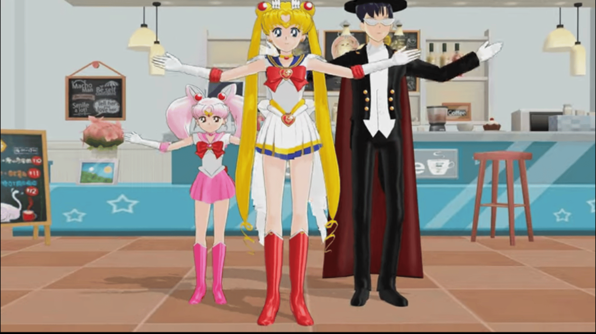 Sailor moon and chibi moo