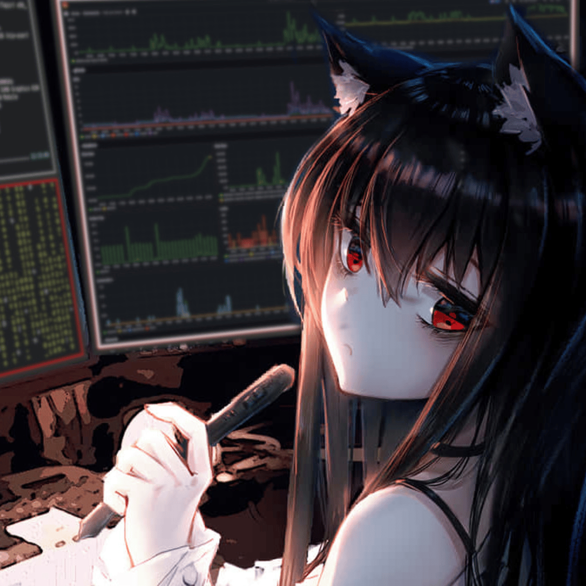 Cute catgirl