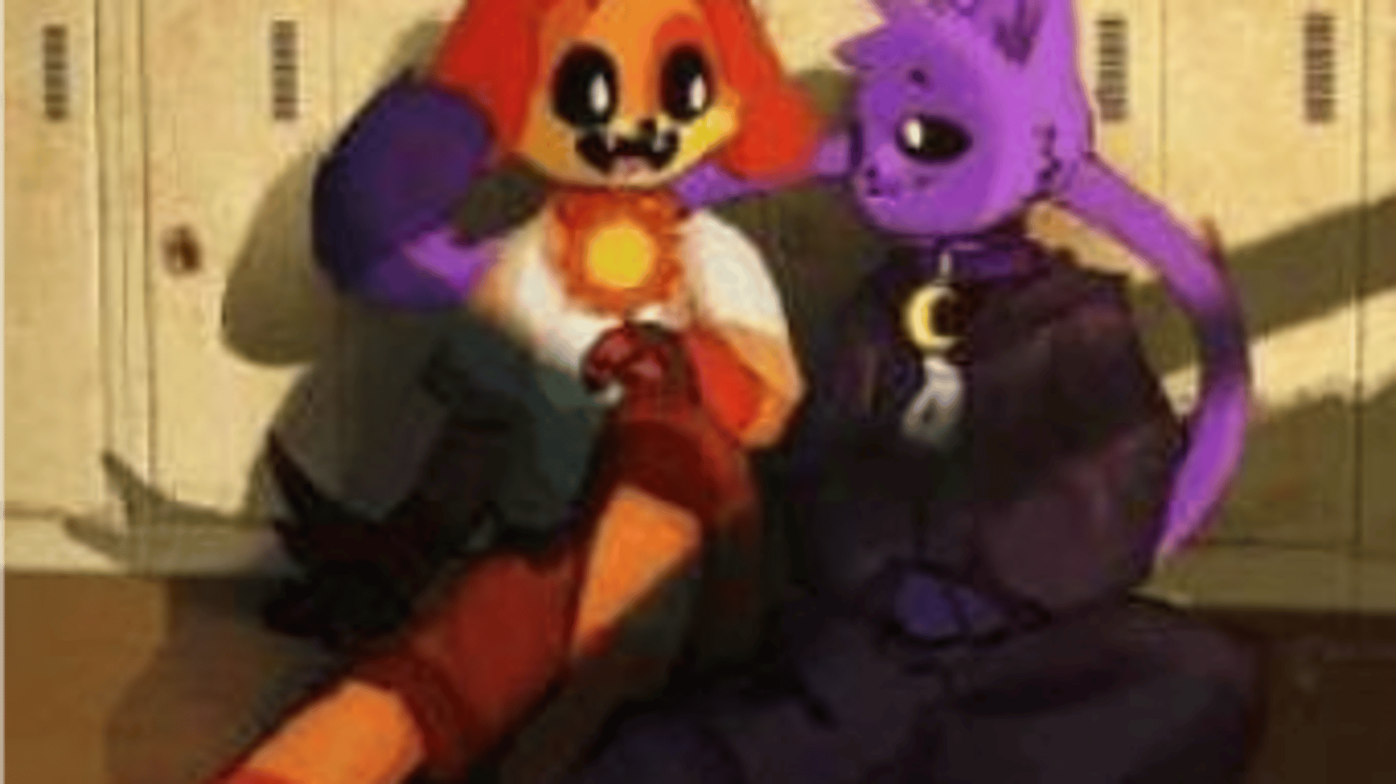DogDay and Catnap: school