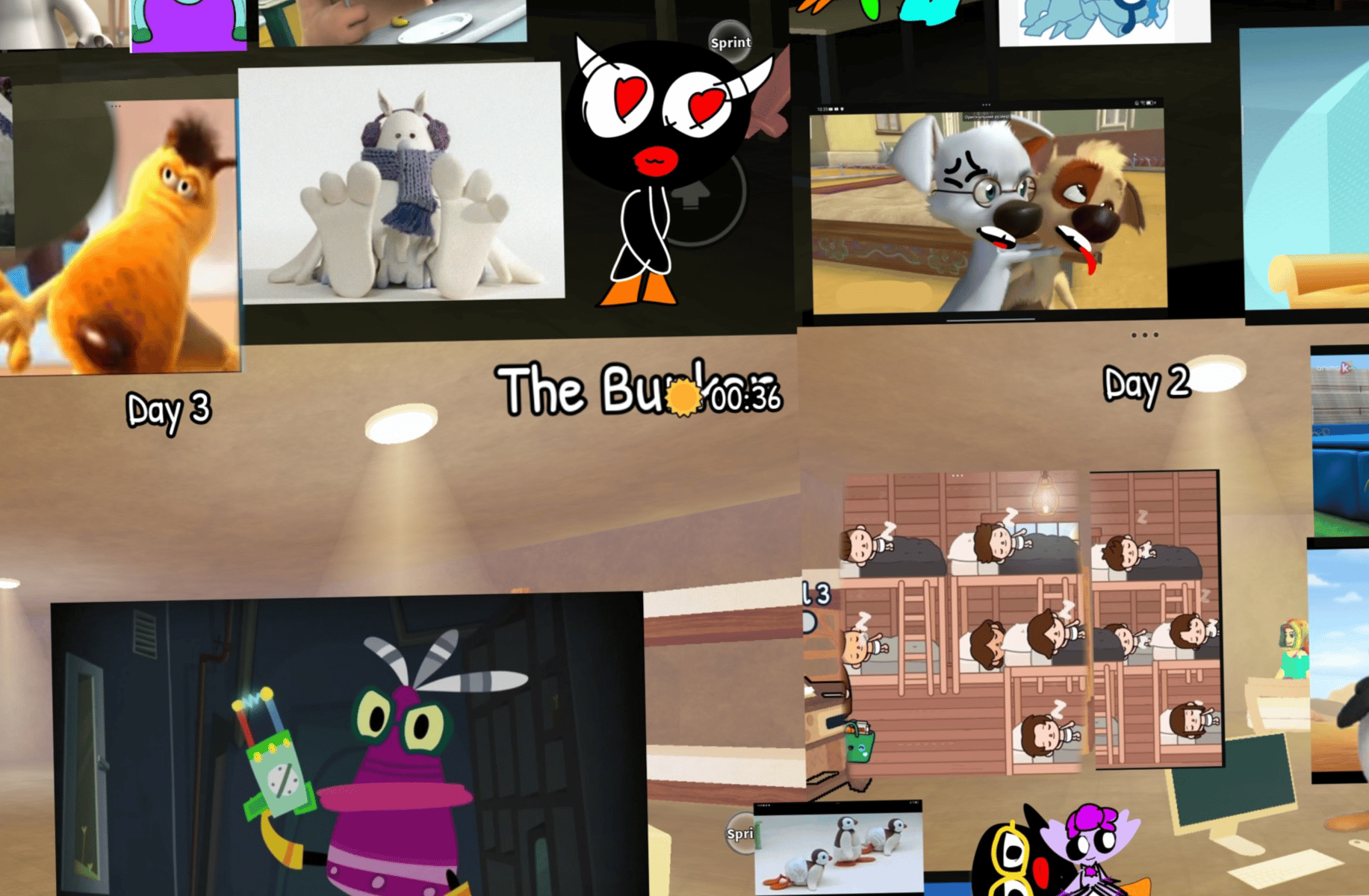 99 nights in a bunker