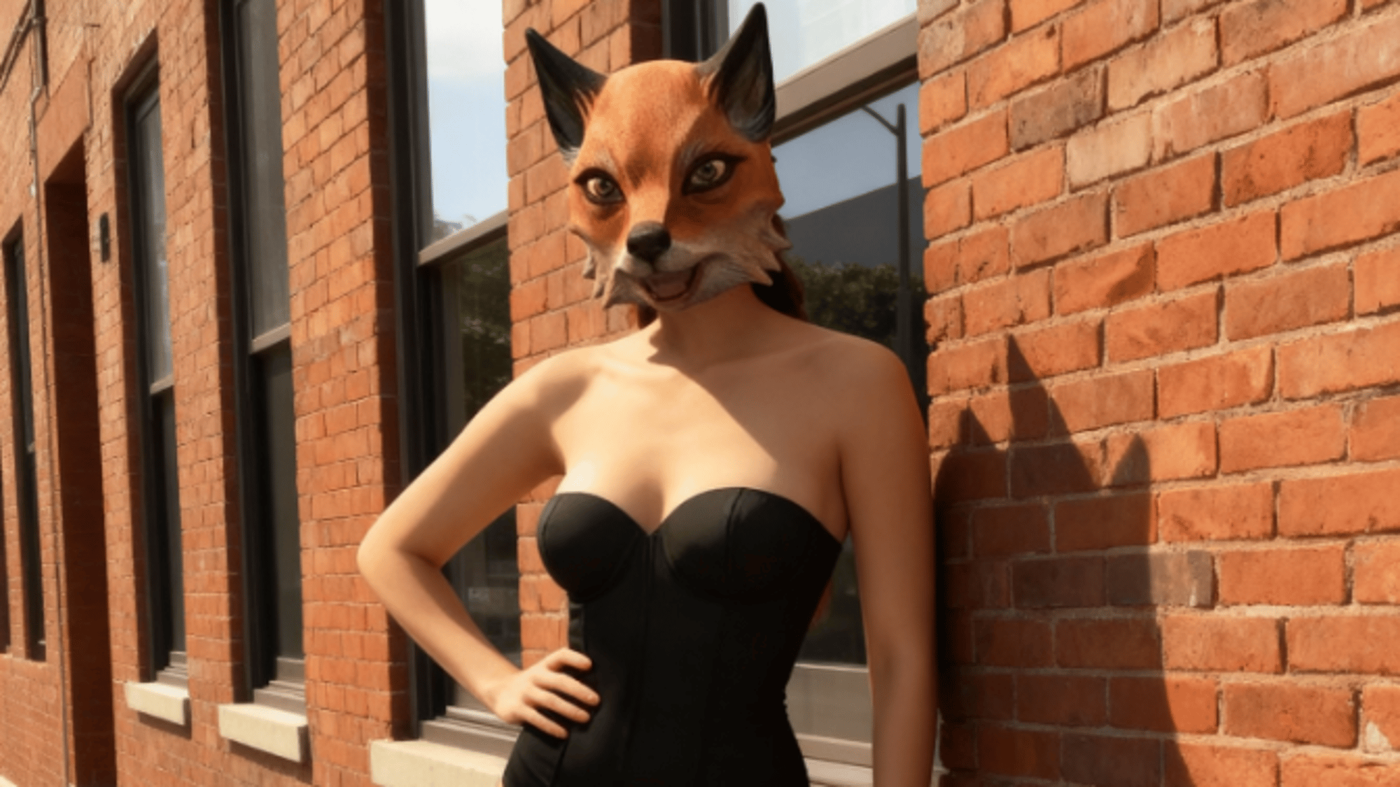 Fox mask Girl (GTA 5)