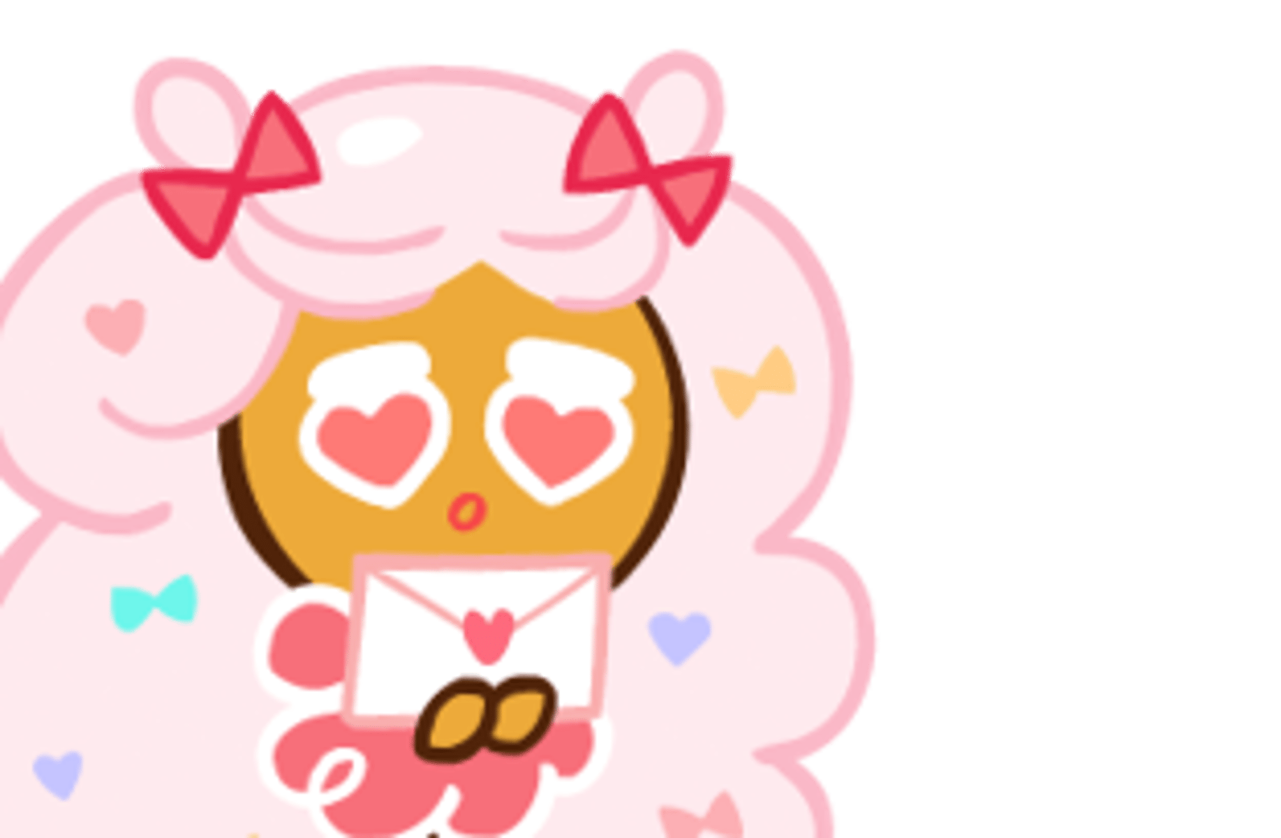 Cotton candy cookie