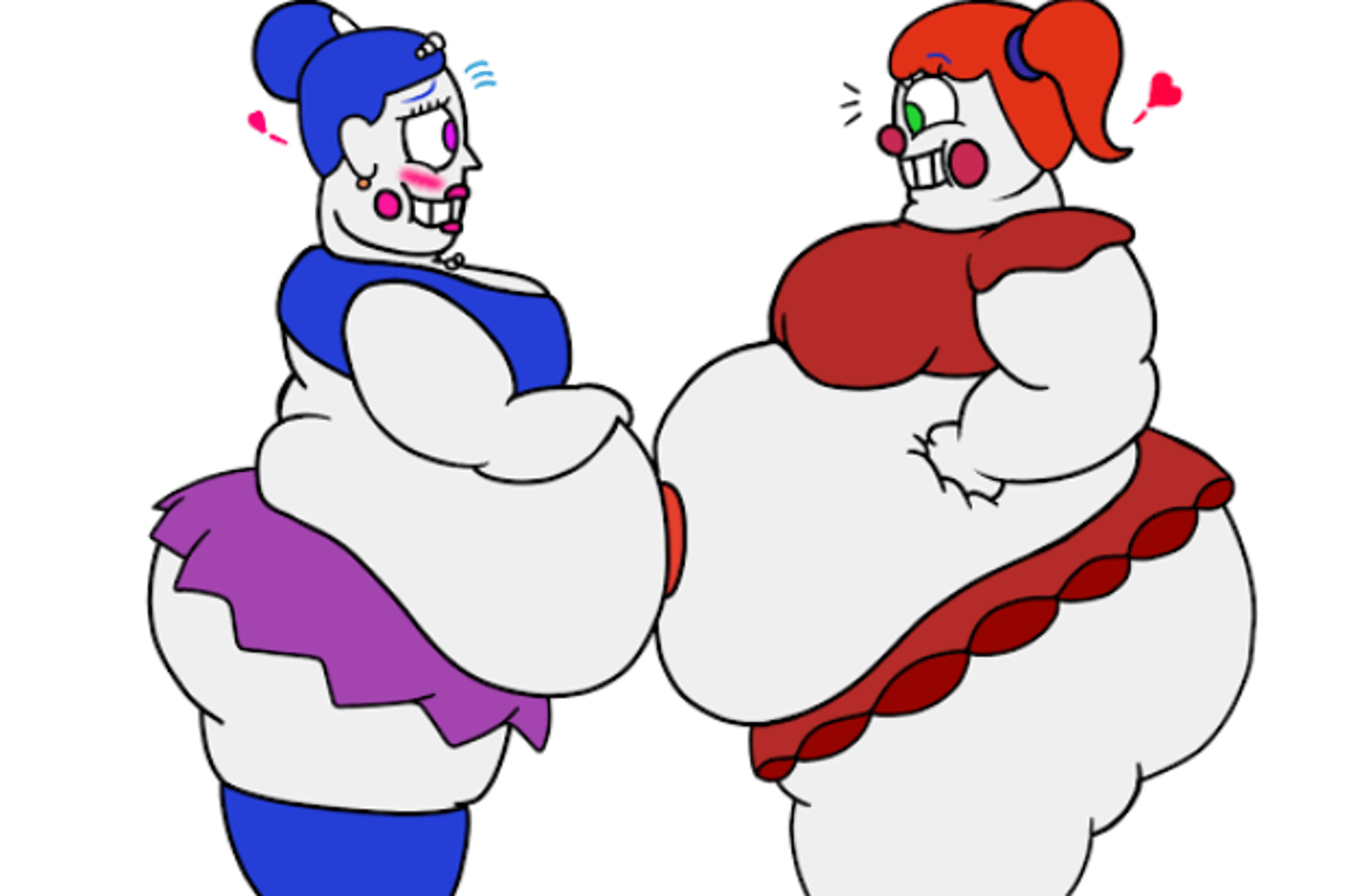 Baby circus fat and ballo
