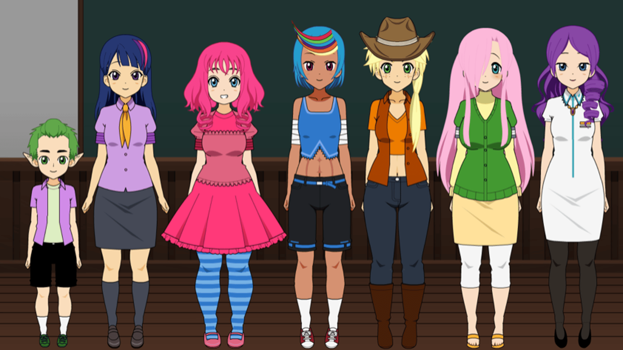 Mane six