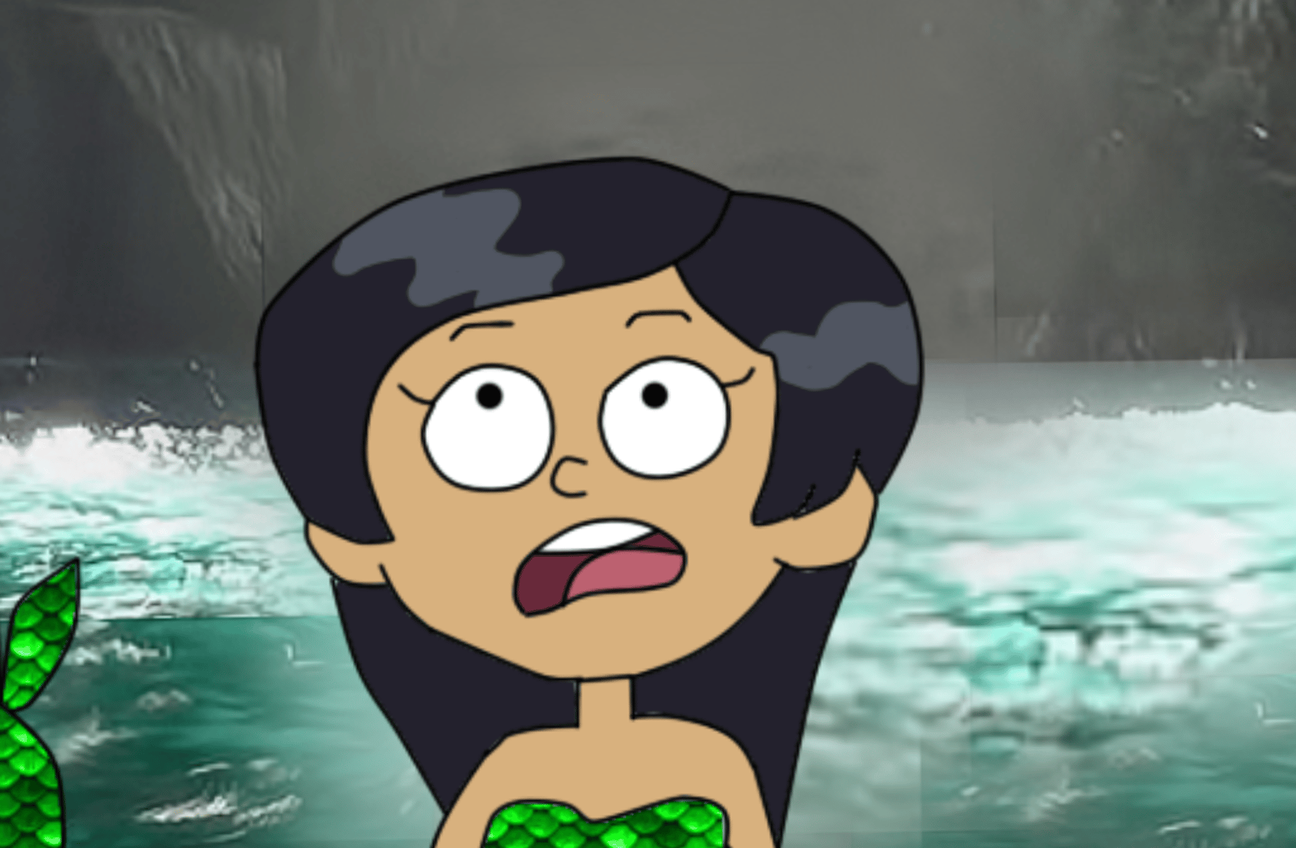 Marcy Wu (Mermaid AU)