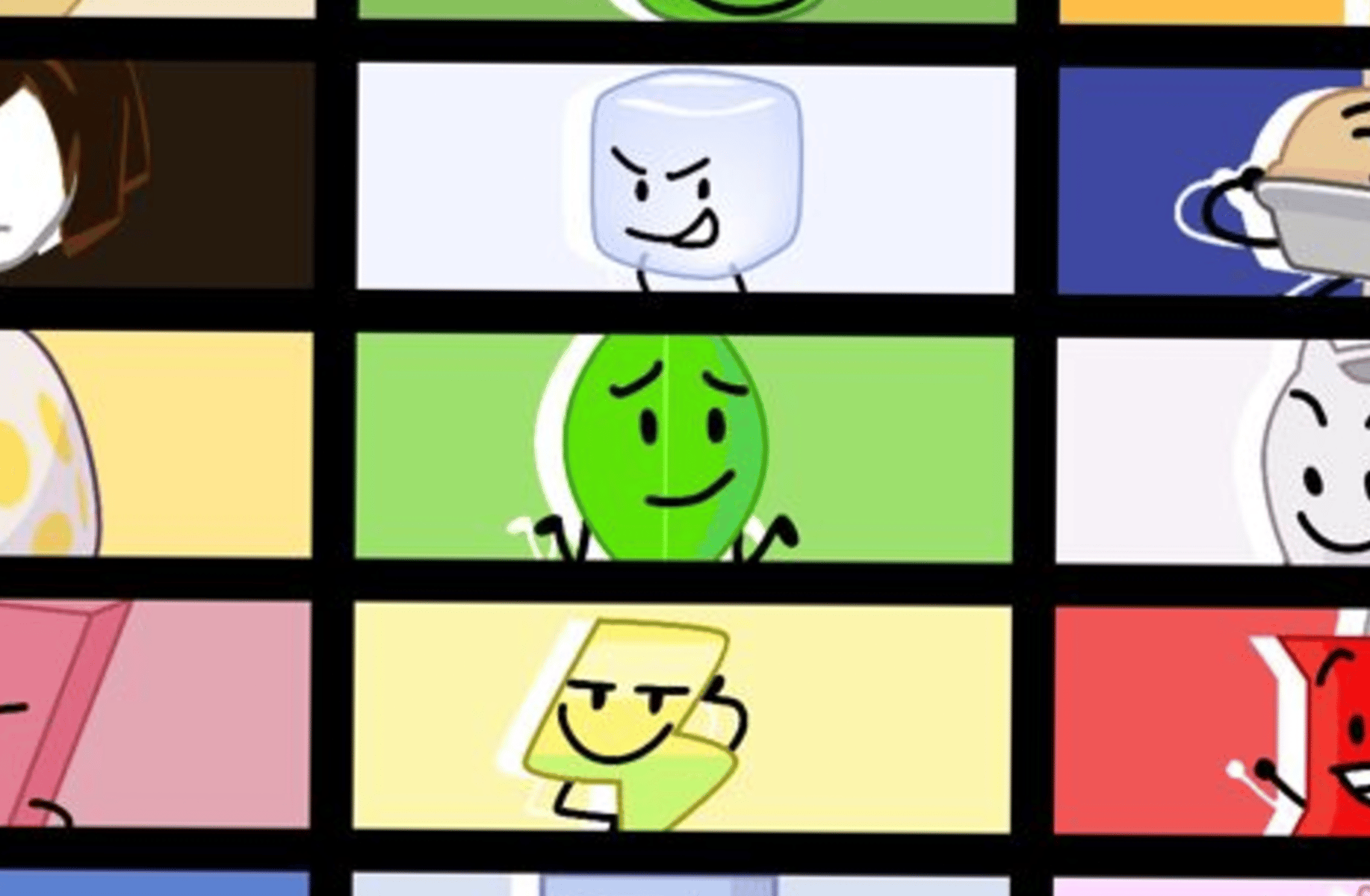 BFDIA cast (as of ep.15)