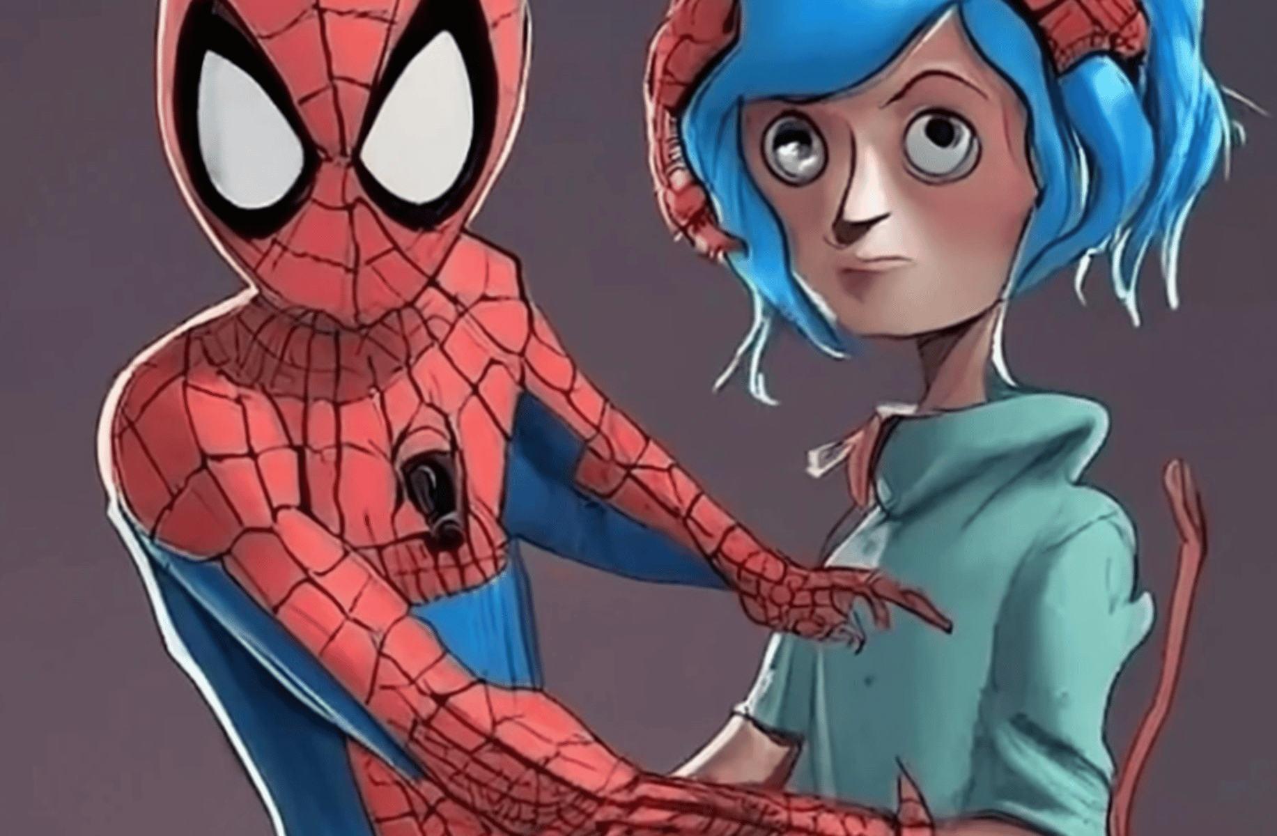 Spider coraline AU
