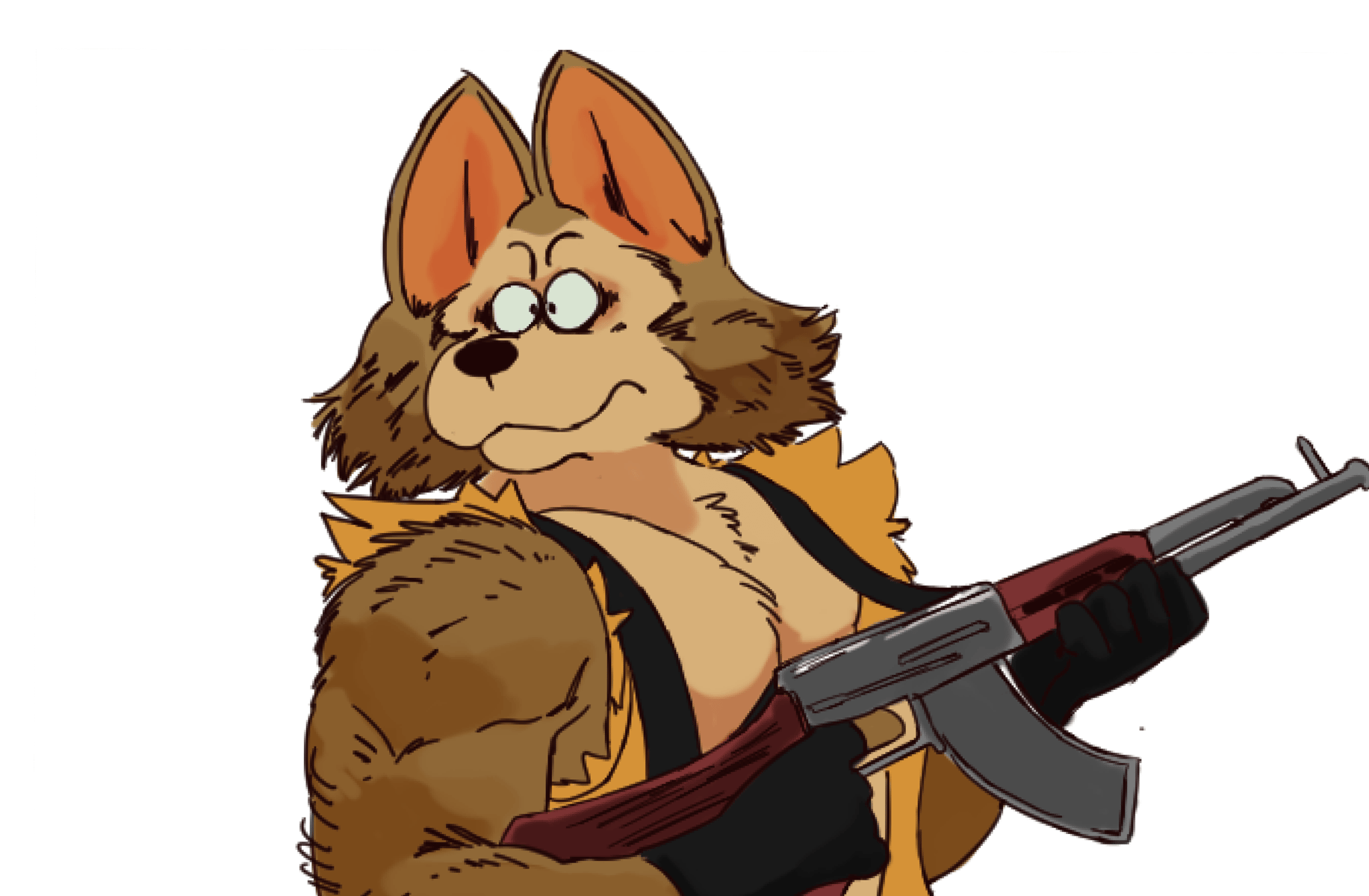 Soldier Coyote