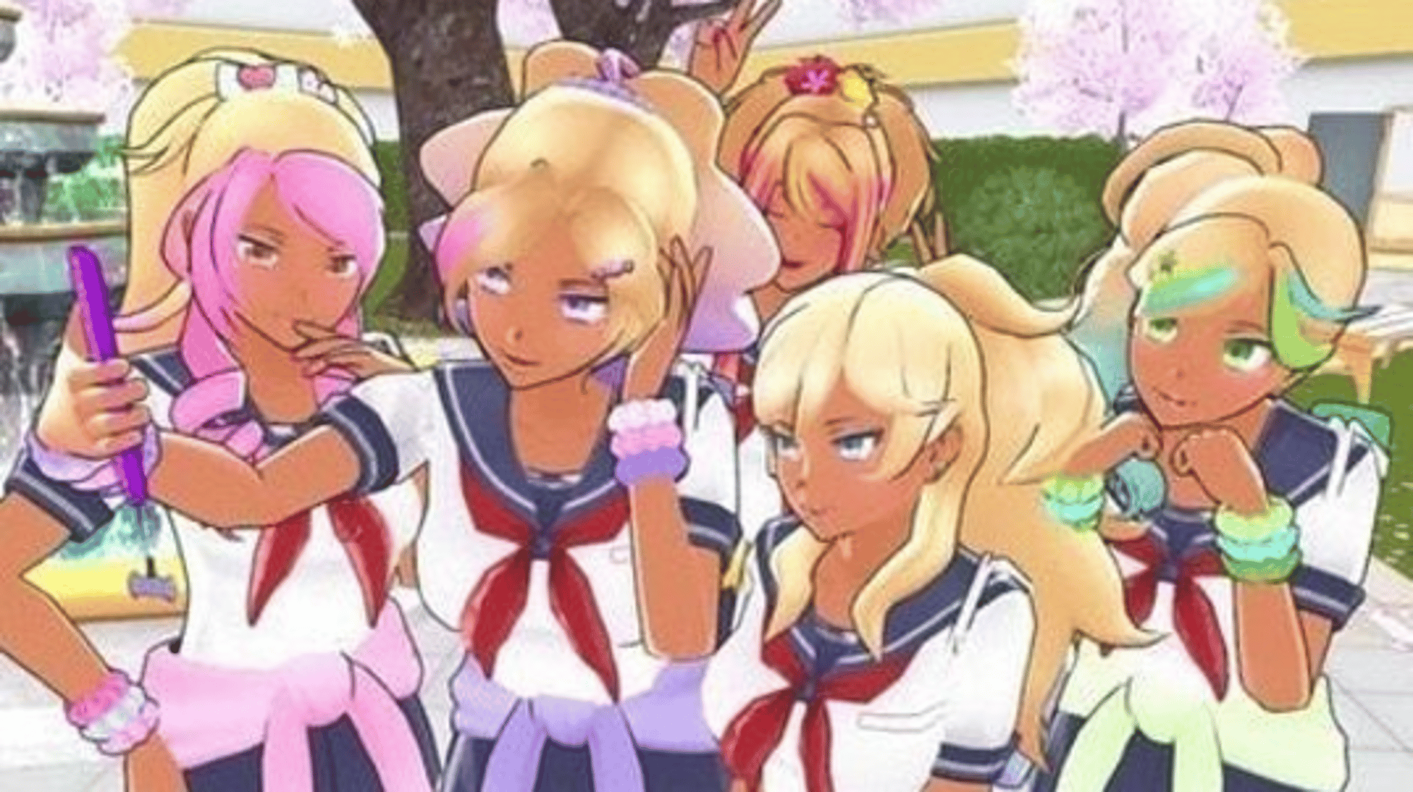 yansim gyaru bullies !!