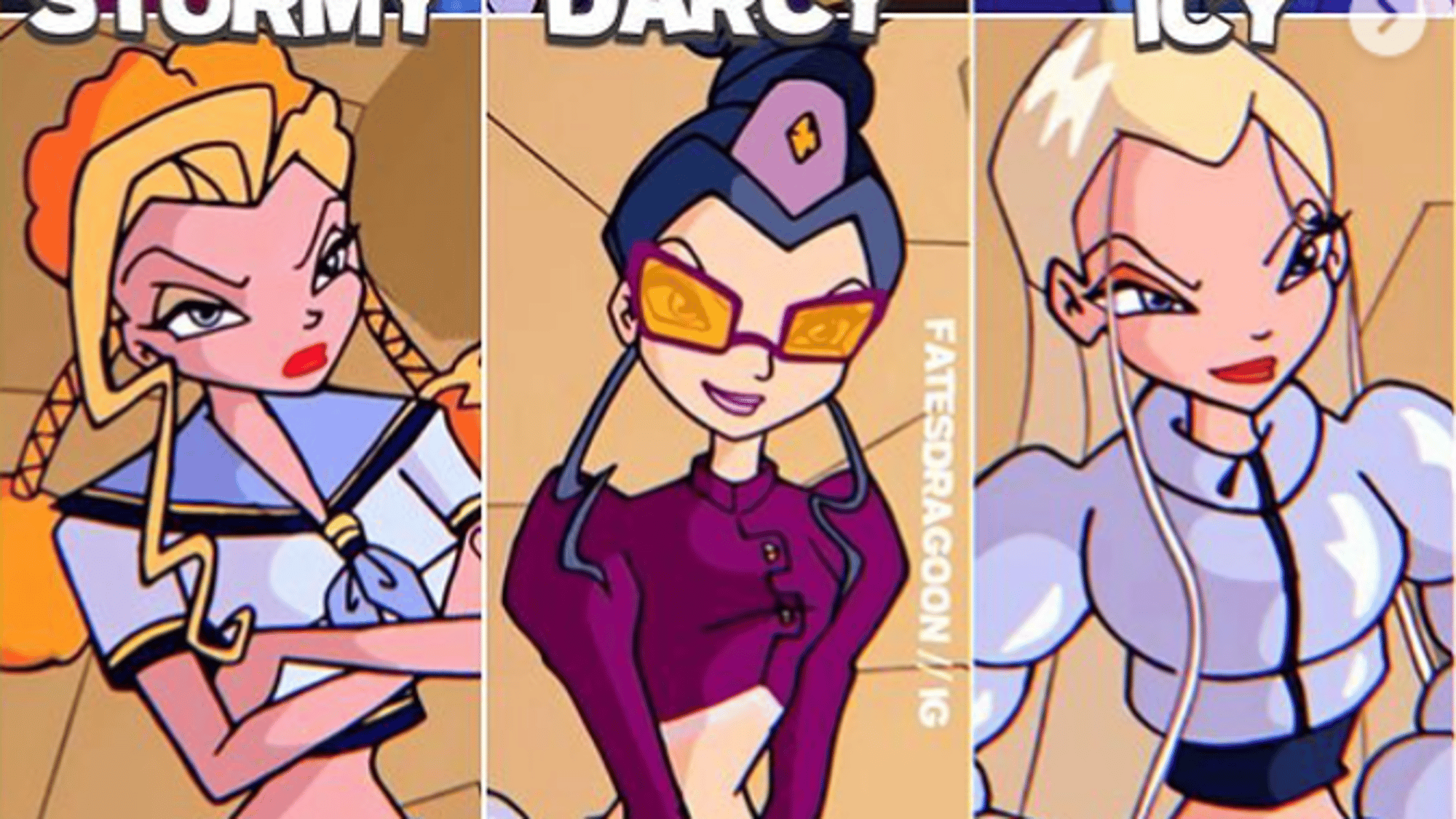 Icy, Darcy, Stormy