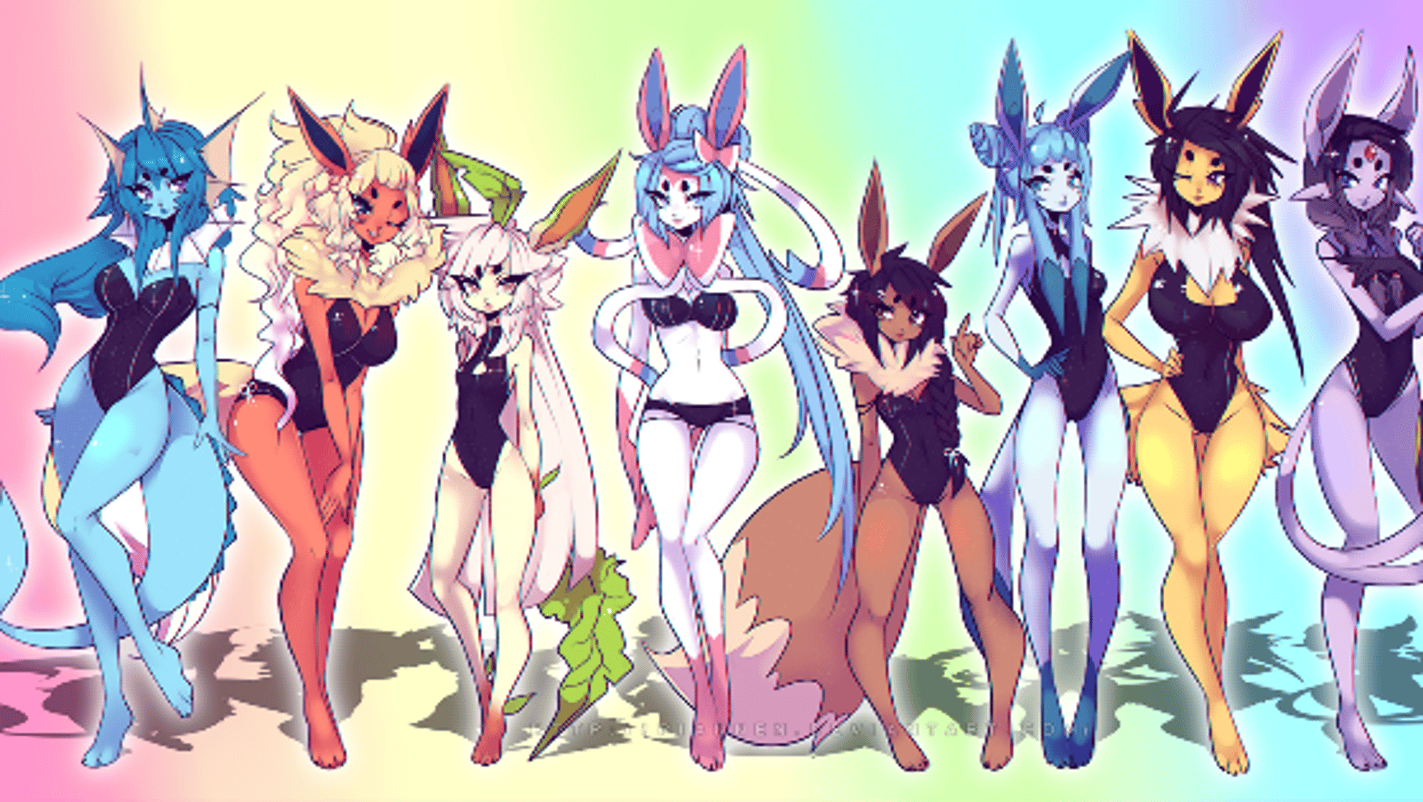 Eeveelutions' party