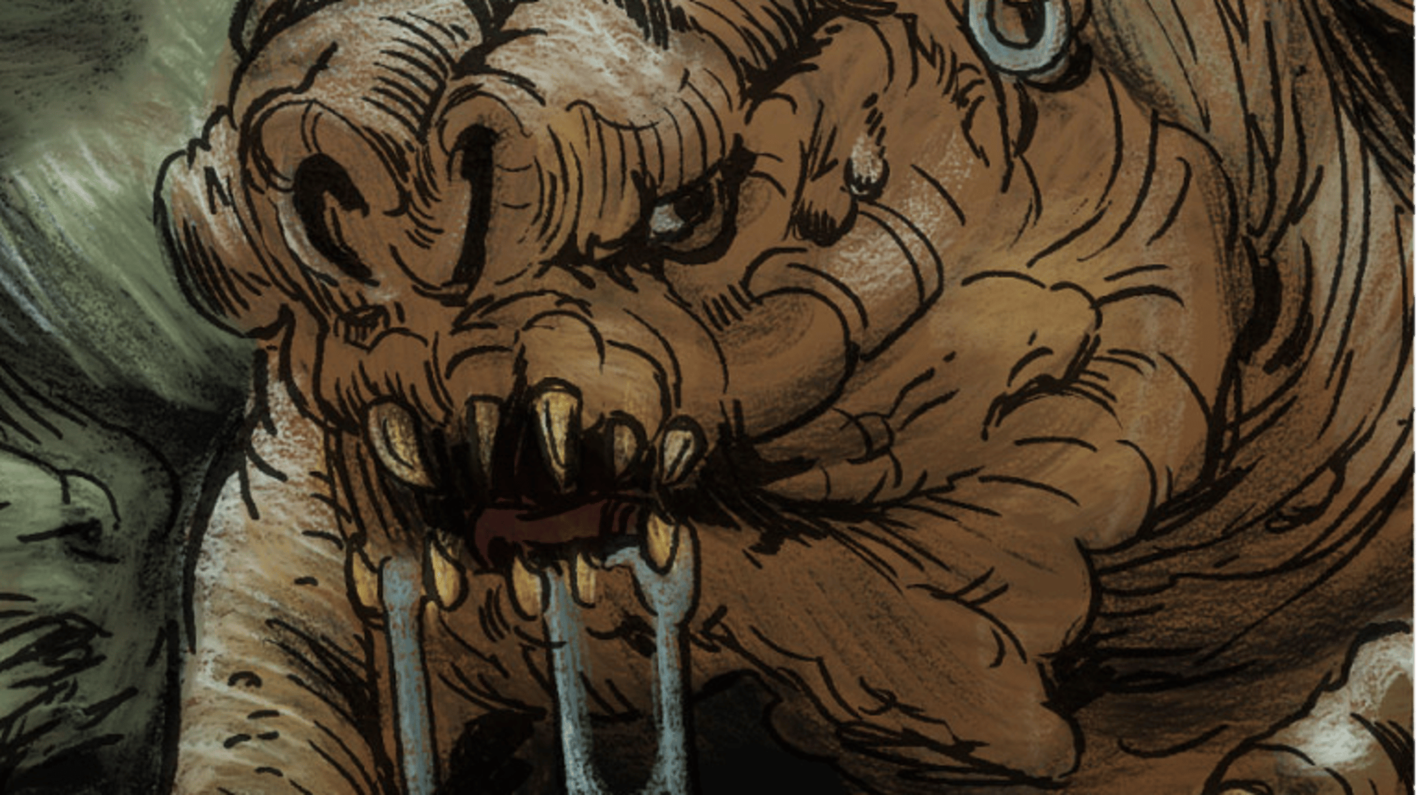 Hungry female rancor